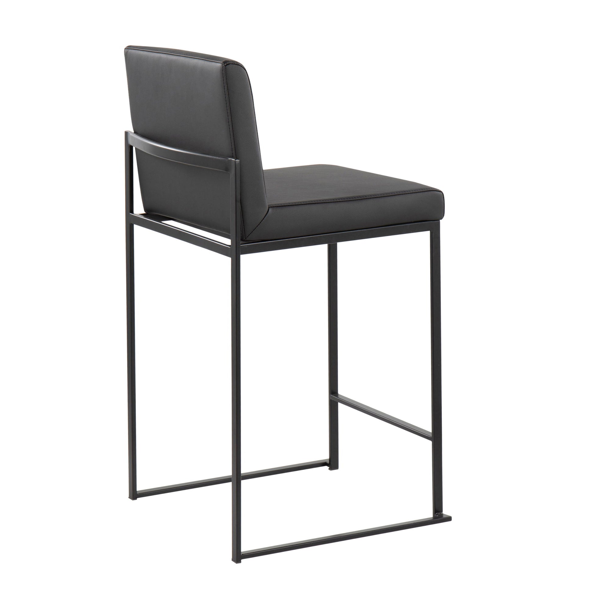 Fuji - Contemporary Modern Elegance, High Back Counter Stool - Best Buy Furniture