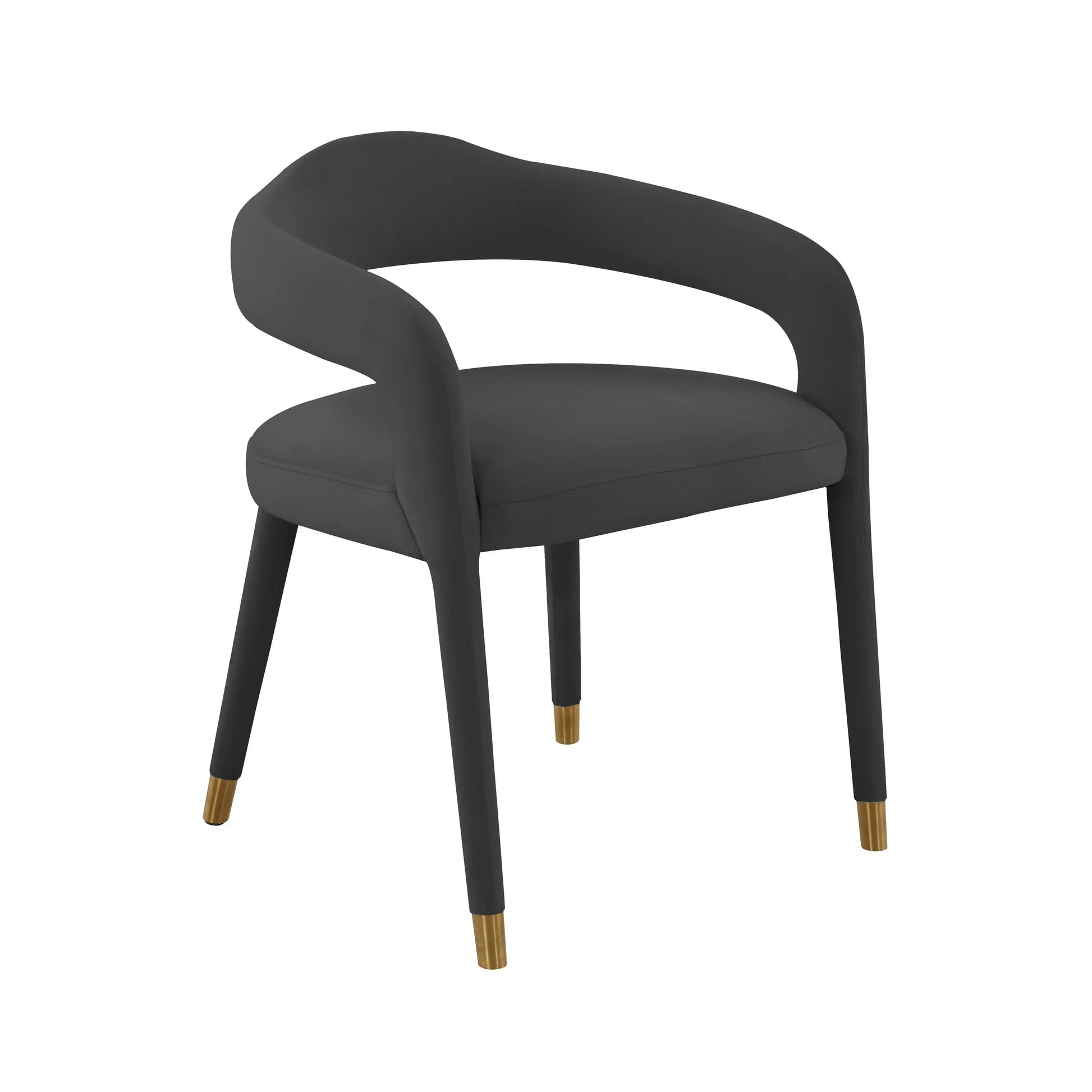 Lucia - Velvet Dining Chair - Best Buy Furniture