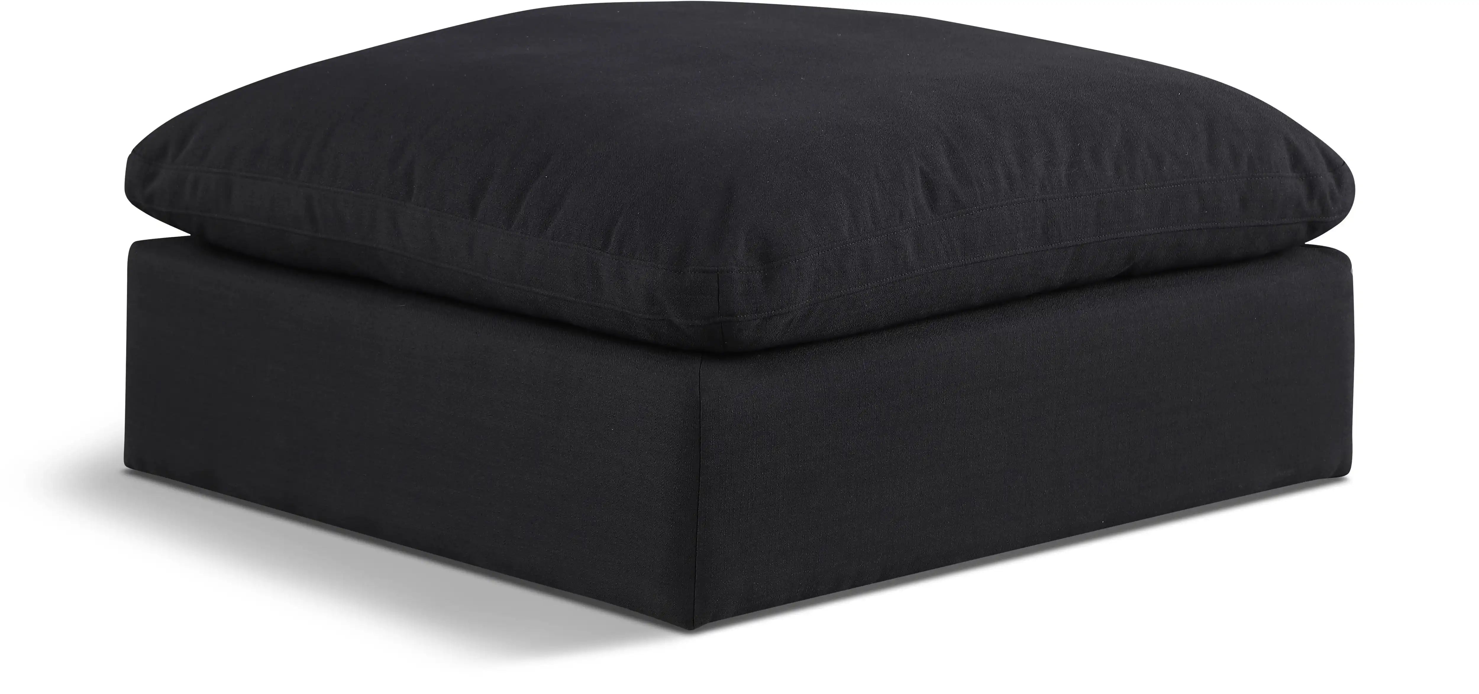 Comfy - Linen Ottoman - Best Buy Furniture