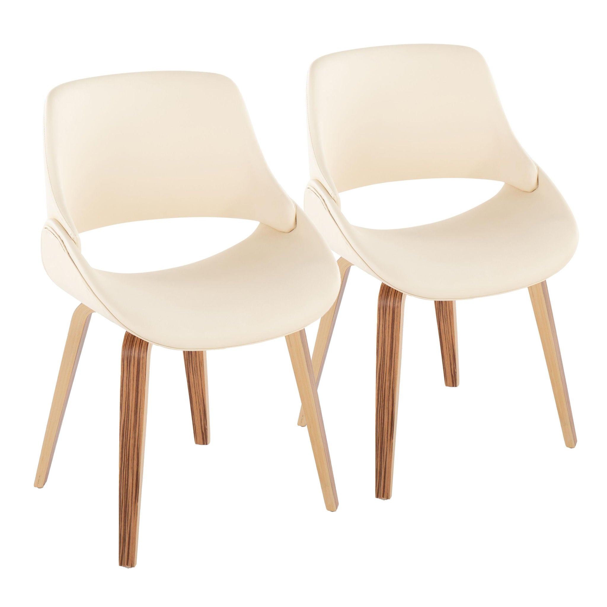 Fabrico - Mid Century, Modern Dining Chair (Set of 2) - Best Buy Furniture