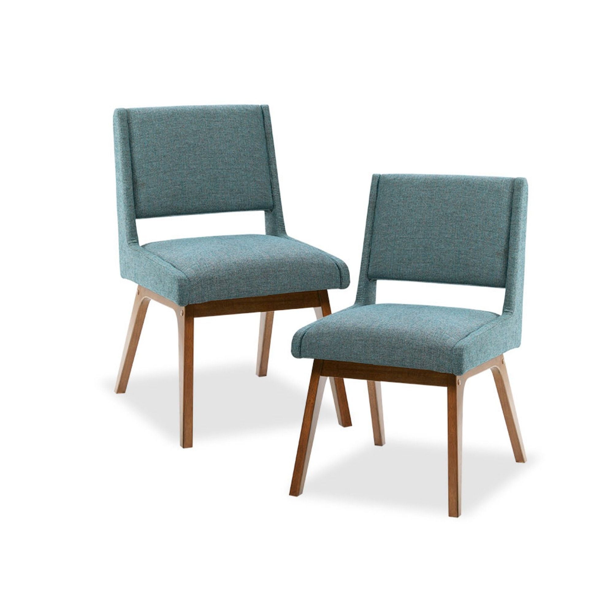 Dining Chair With Upholstered Seat And Back (Set of 2) - Blue - Best Buy Furniture
