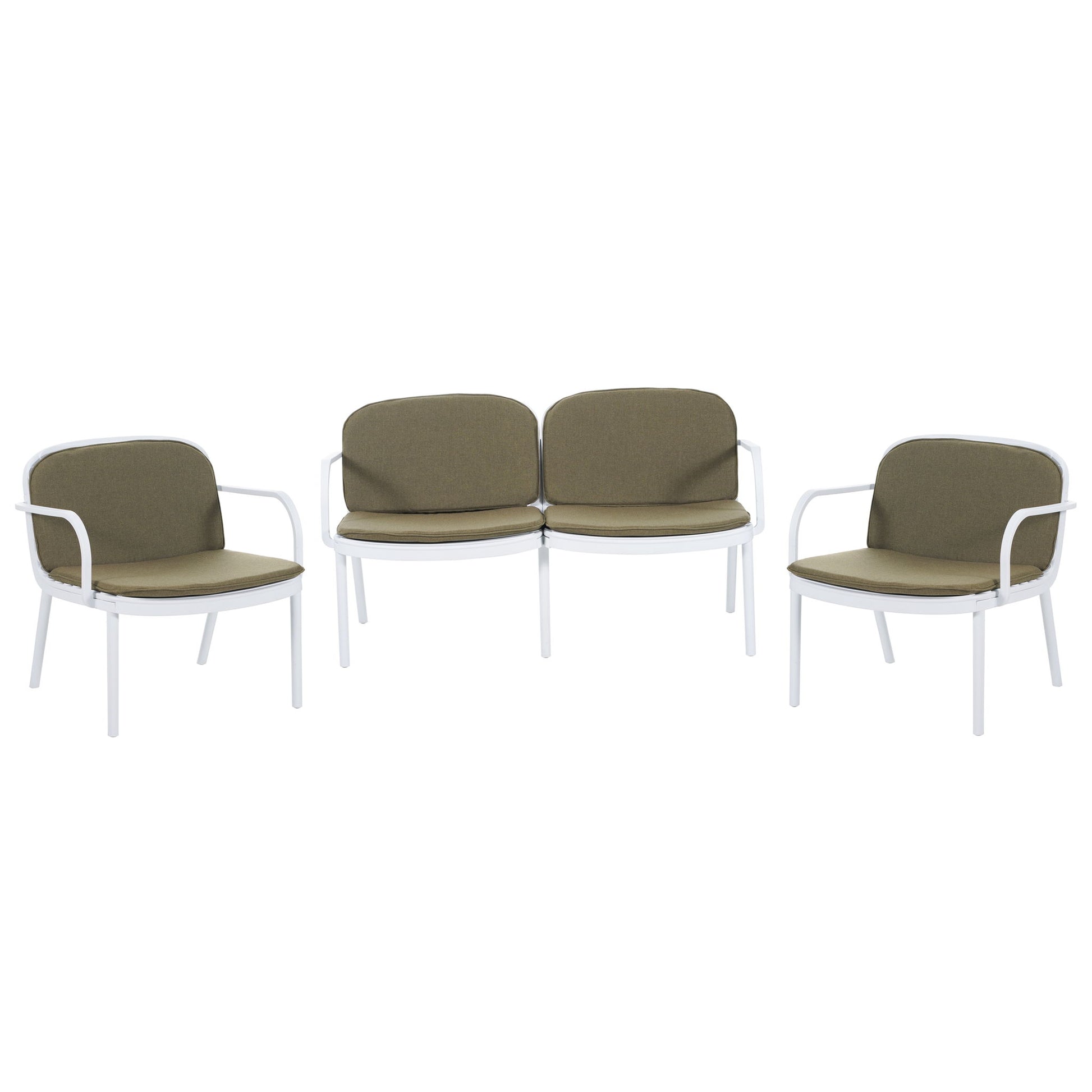 Luna - Outdoor Patio 3 Pieces Chat Set - Best Buy Furniture