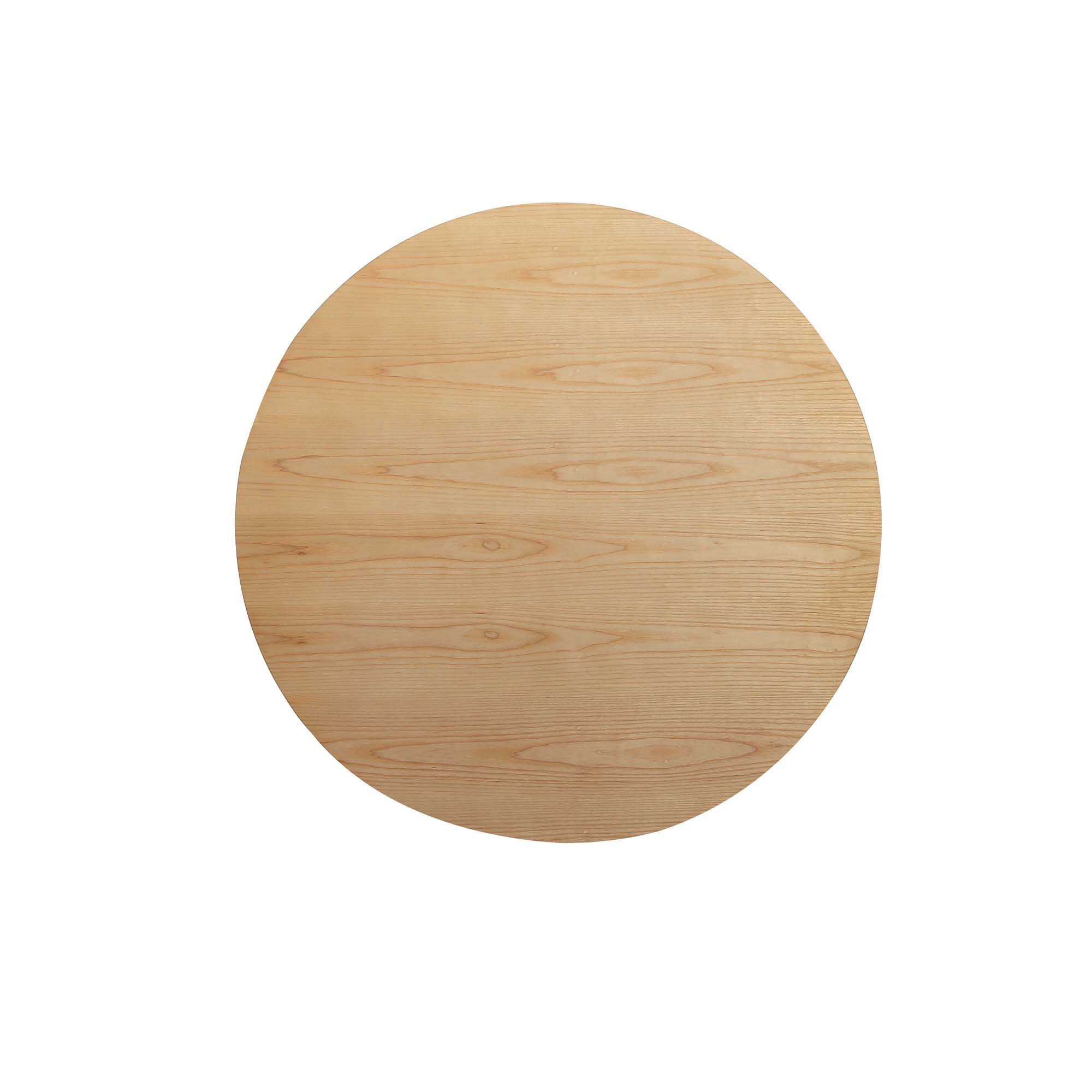 Hathaway - Round Dining Table With Ribbed Base