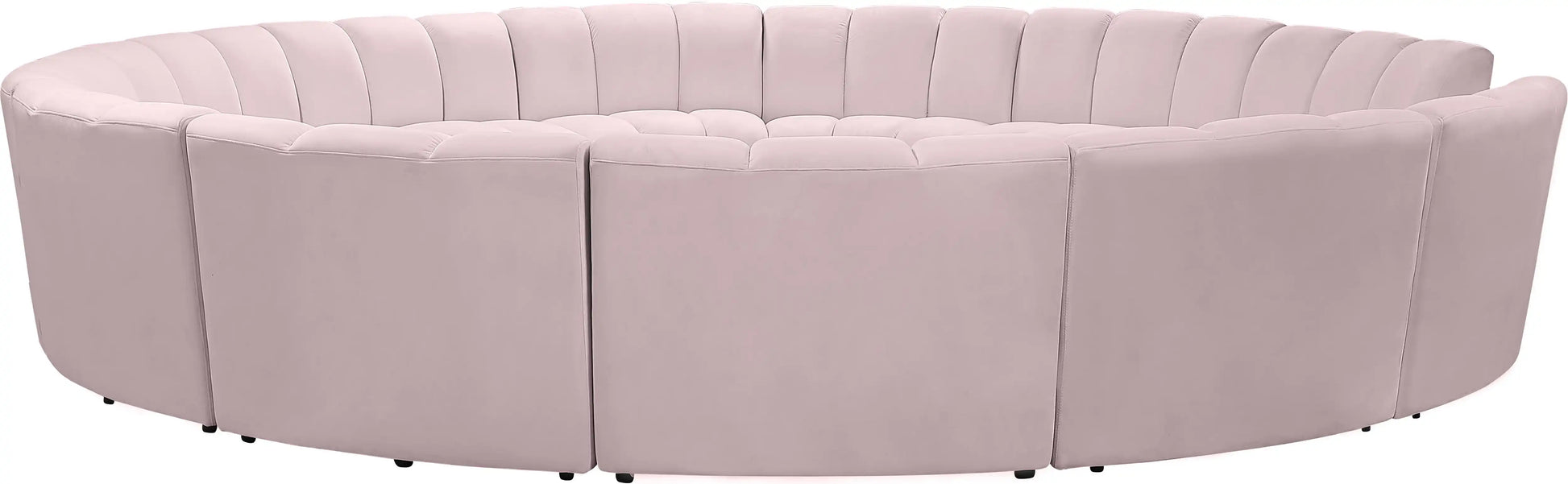 Infinity - 12 Piece Velvet Modular Sectional - Best Buy Furniture