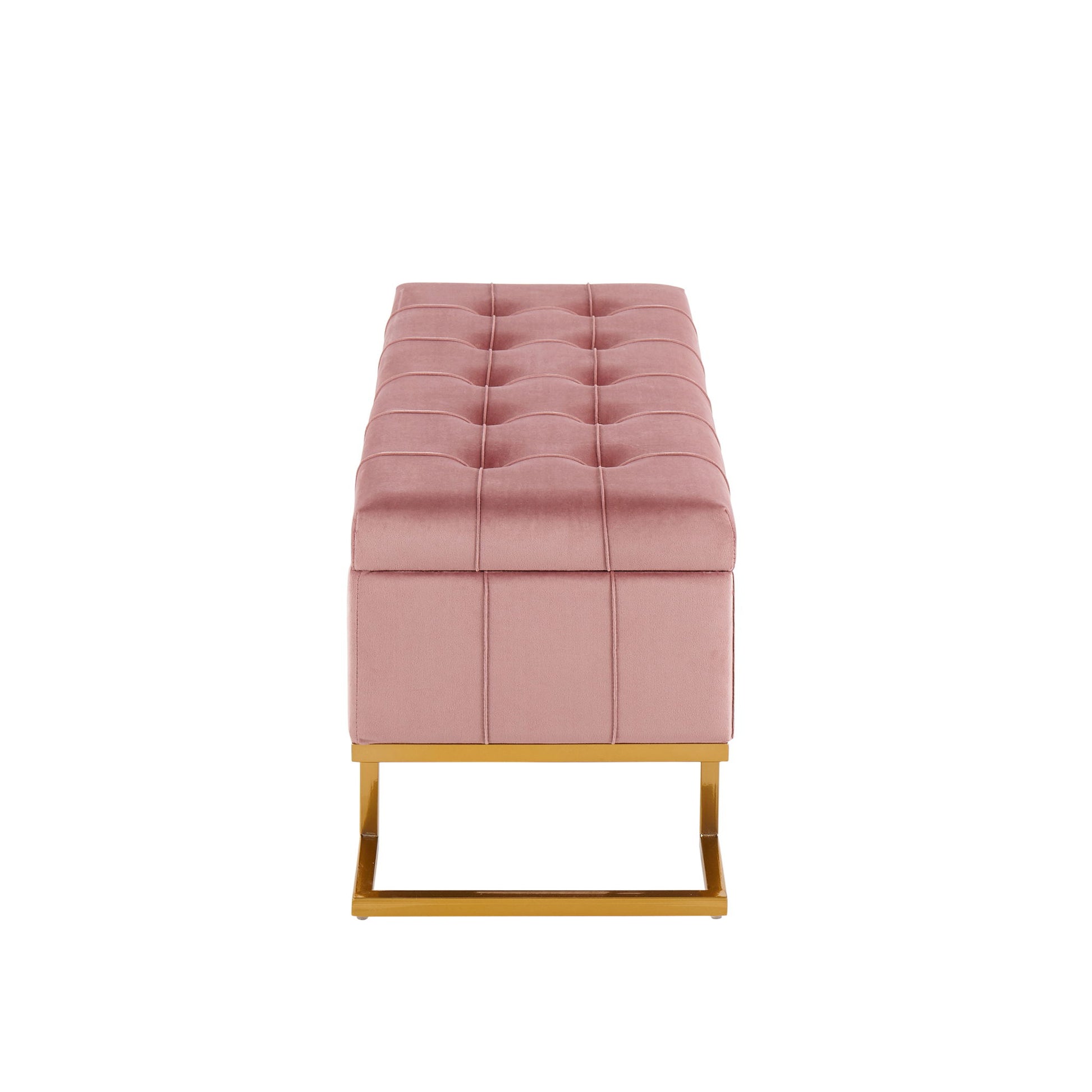 Midas - Contemporary / Glam Storage Bench - Best Buy Furniture