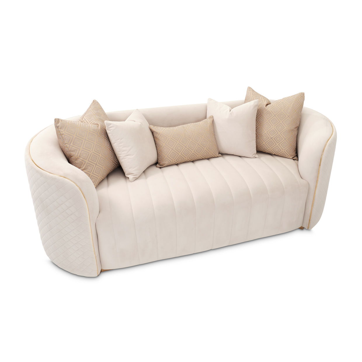 Ariana - Velvet Loveseat - Best Buy Furniture