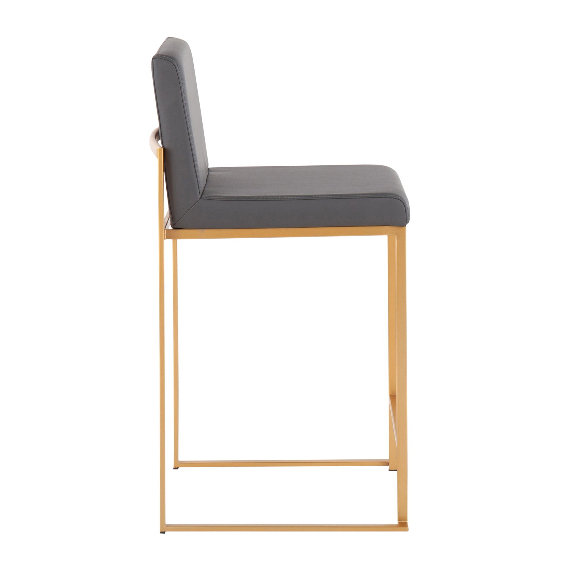 Fuji - Contemporary High Back Stylish Counter Stool - Best Buy Furniture