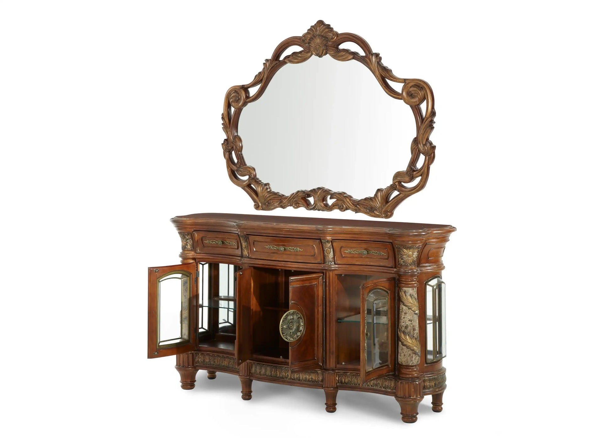Villa Valencia - Sideboard, Mirror - Best Buy Furniture