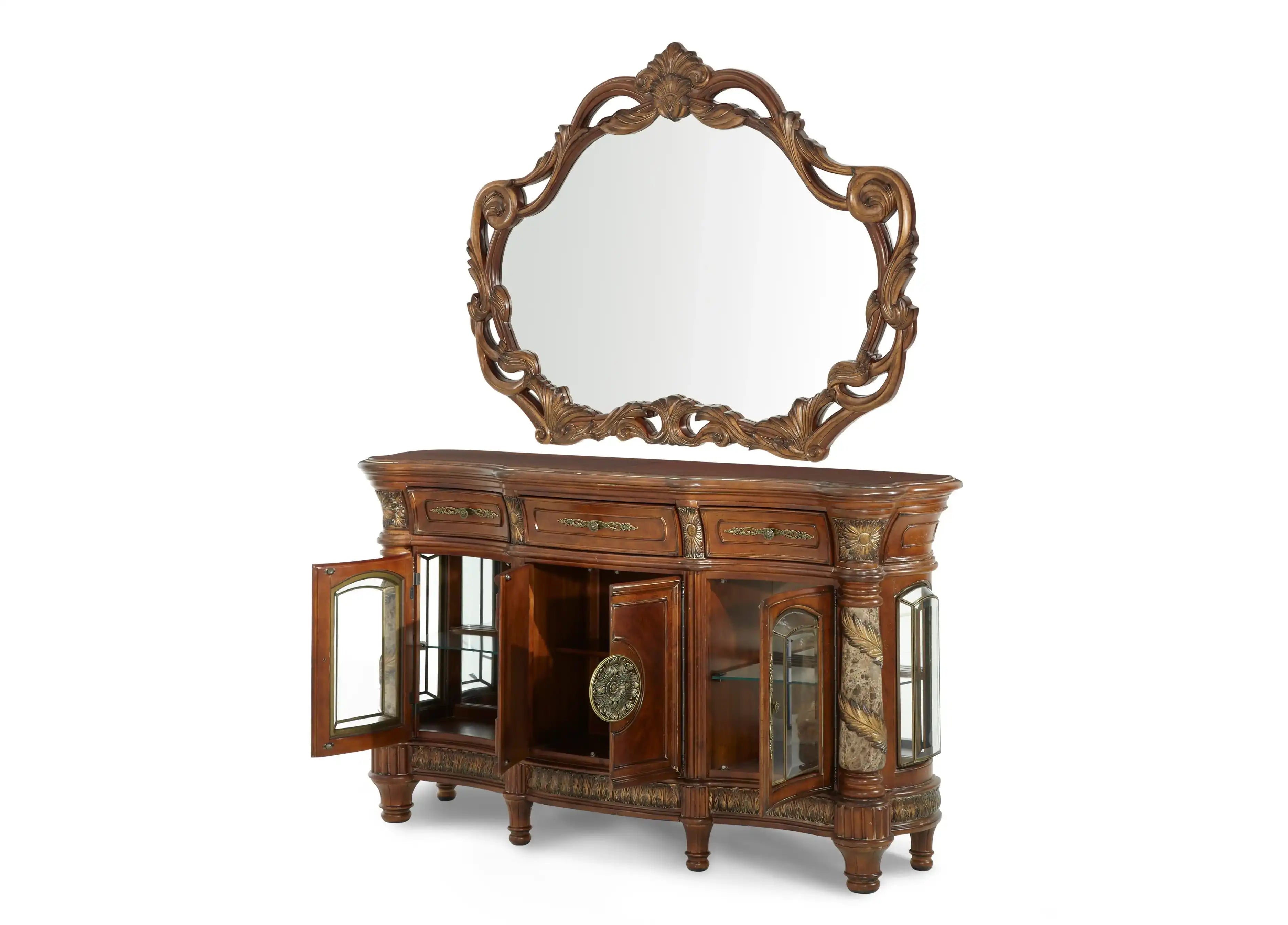 Villa Valencia - Sideboard, Mirror - Best Buy Furniture
