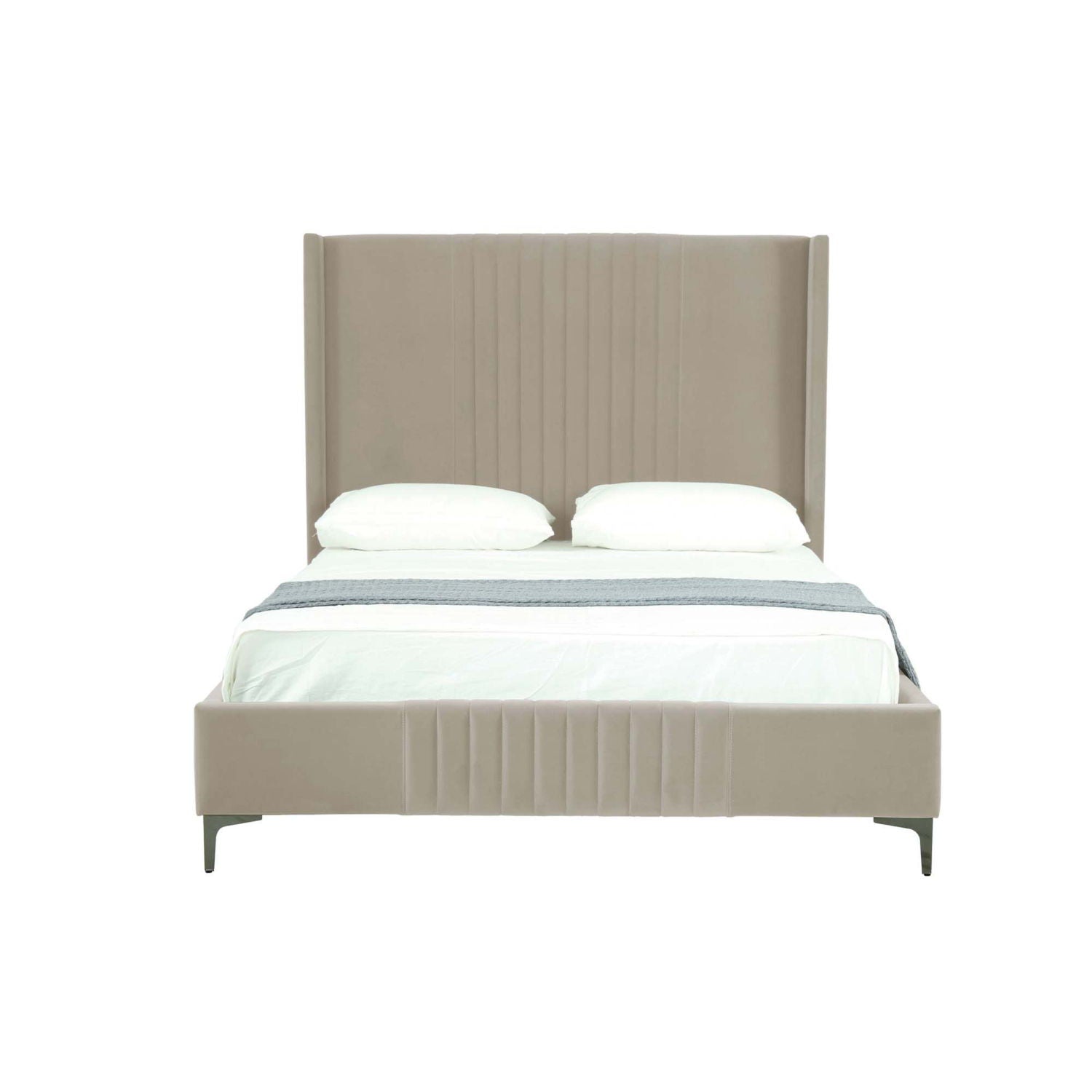 Promenade - Bed With Upholstered Headboard And Slats
