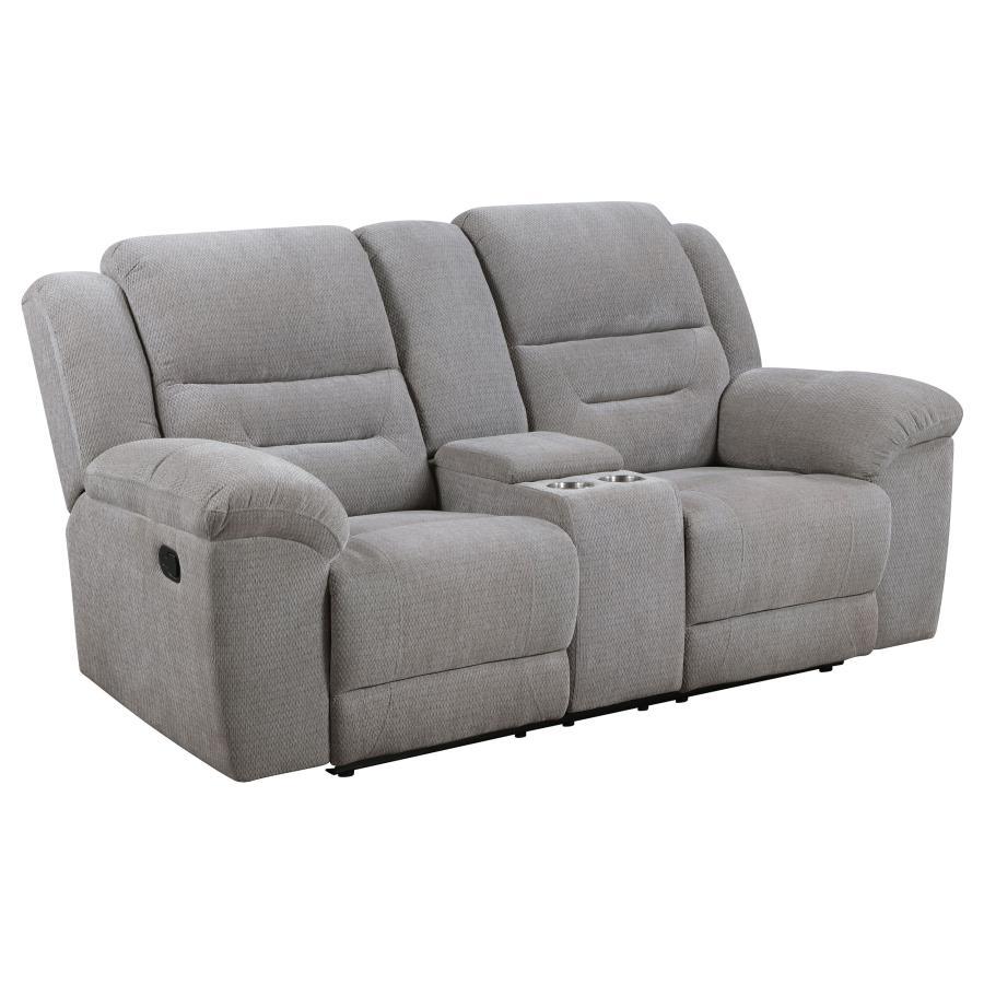 Gilson - Chenille Upholstered Sofa Set - Best Buy Furniture