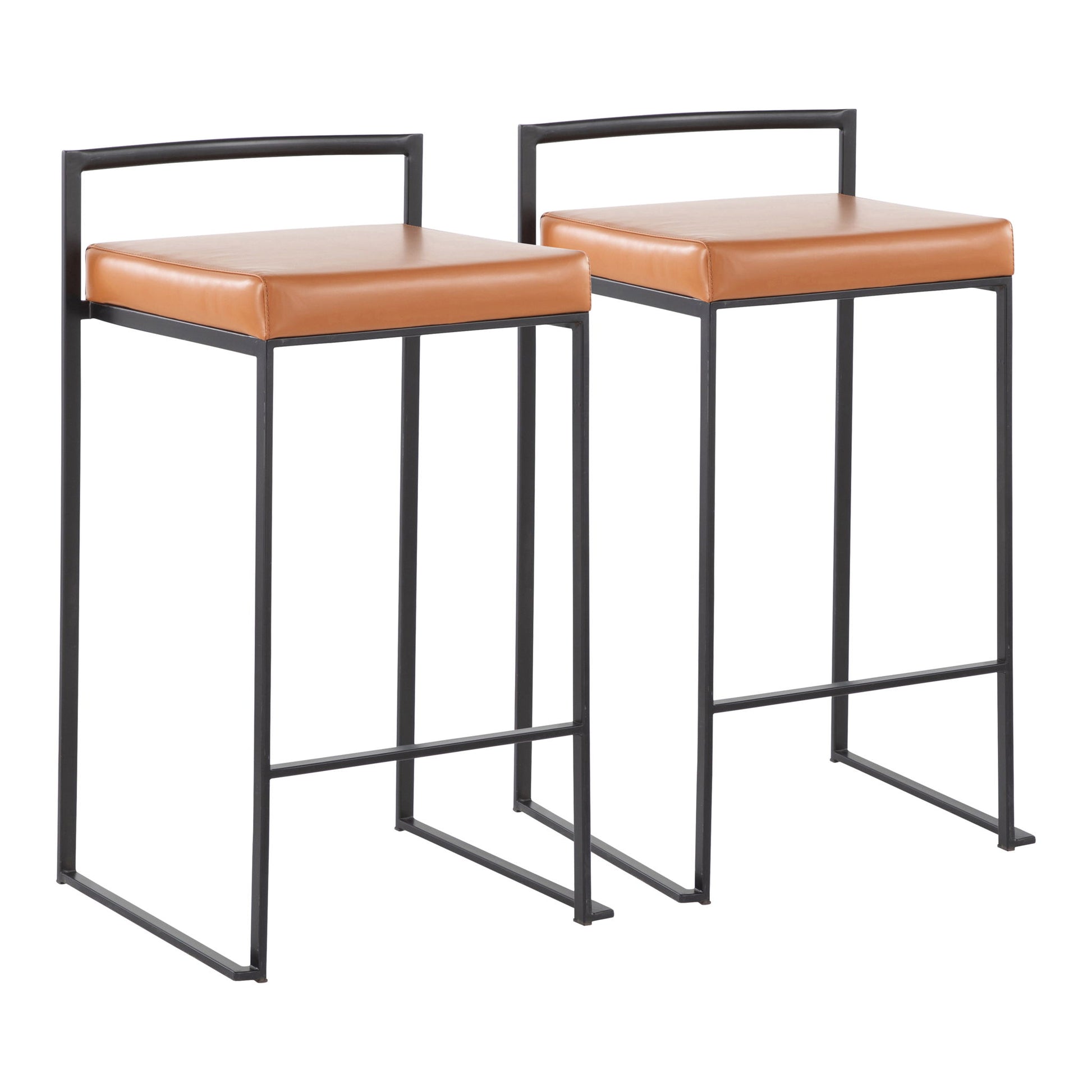 Fuji - Contemporary Style Stackable Counter Stool - Best Buy Furniture