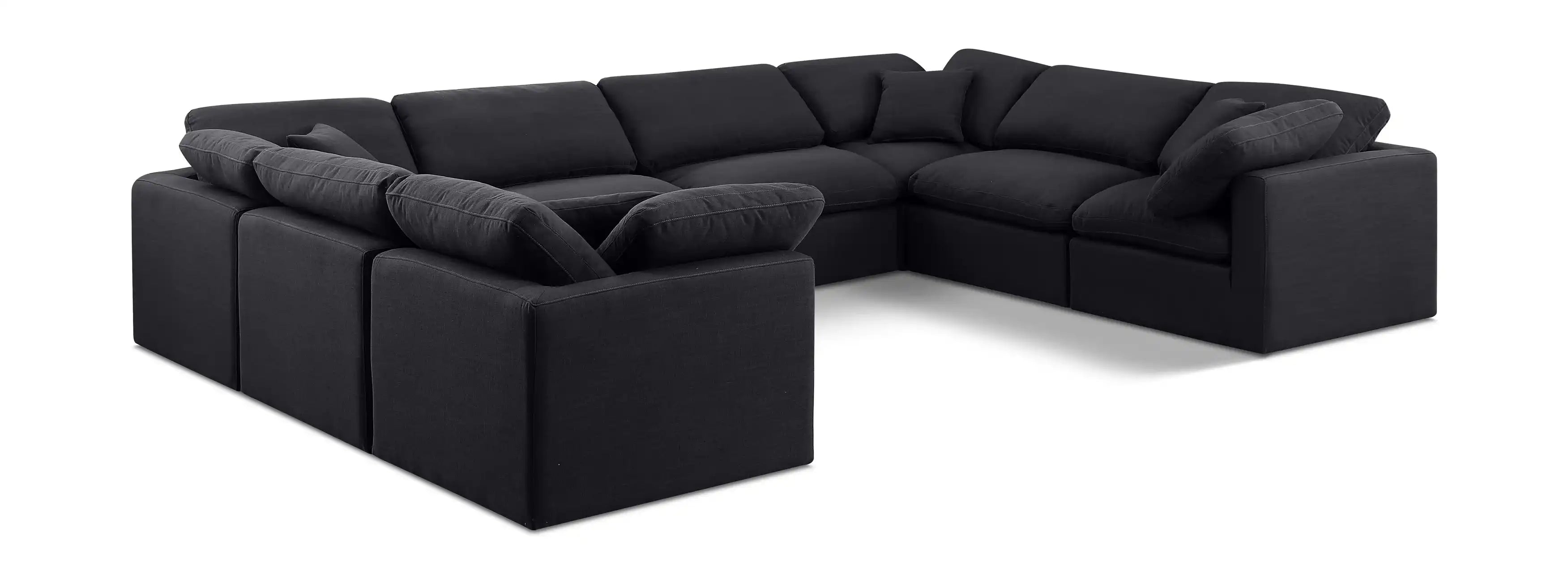 Indulge - Linen 8 Piece Modular Sectional - Best Buy Furniture