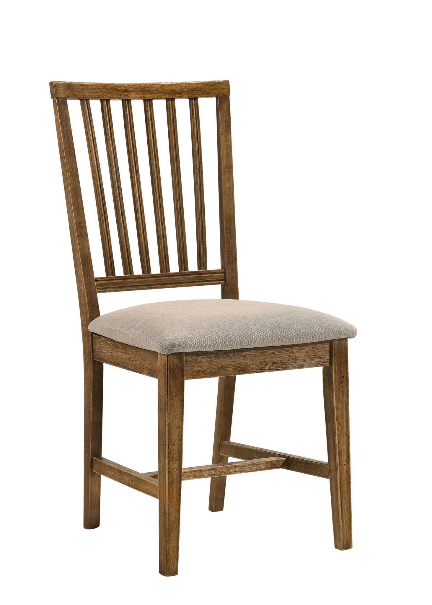 Wallace II - Side Chair (Set of 2) - Oak / Tan - Best Buy Furniture