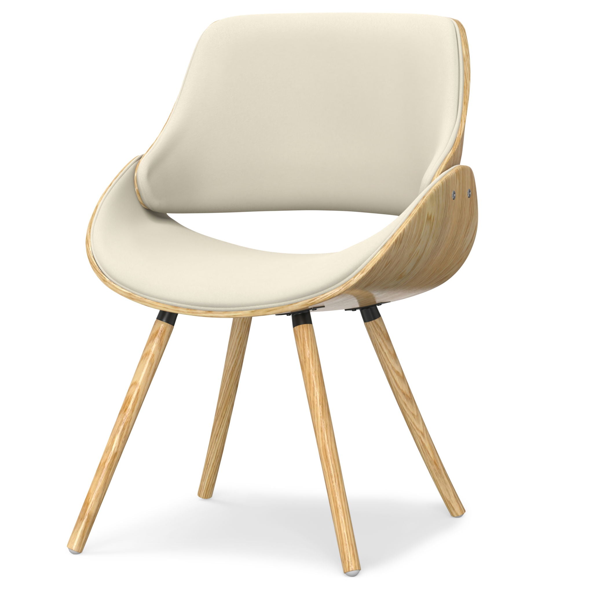 Malden - Bentwood Dining Chair With Wood Back - Best Buy Furniture