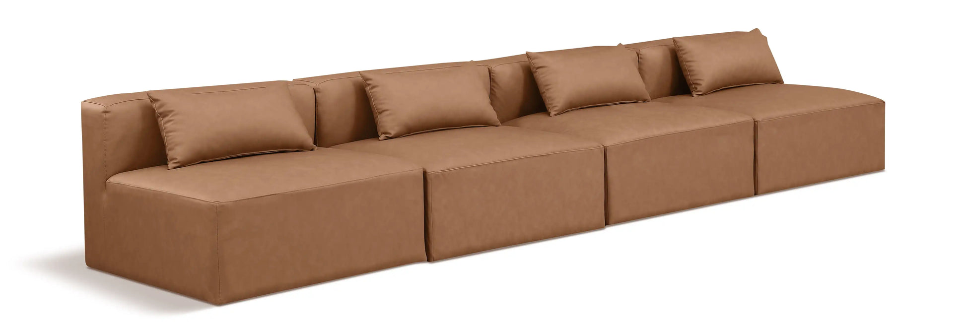 Cube - Modular 4 Seat Armless Sofa - Best Buy Furniture