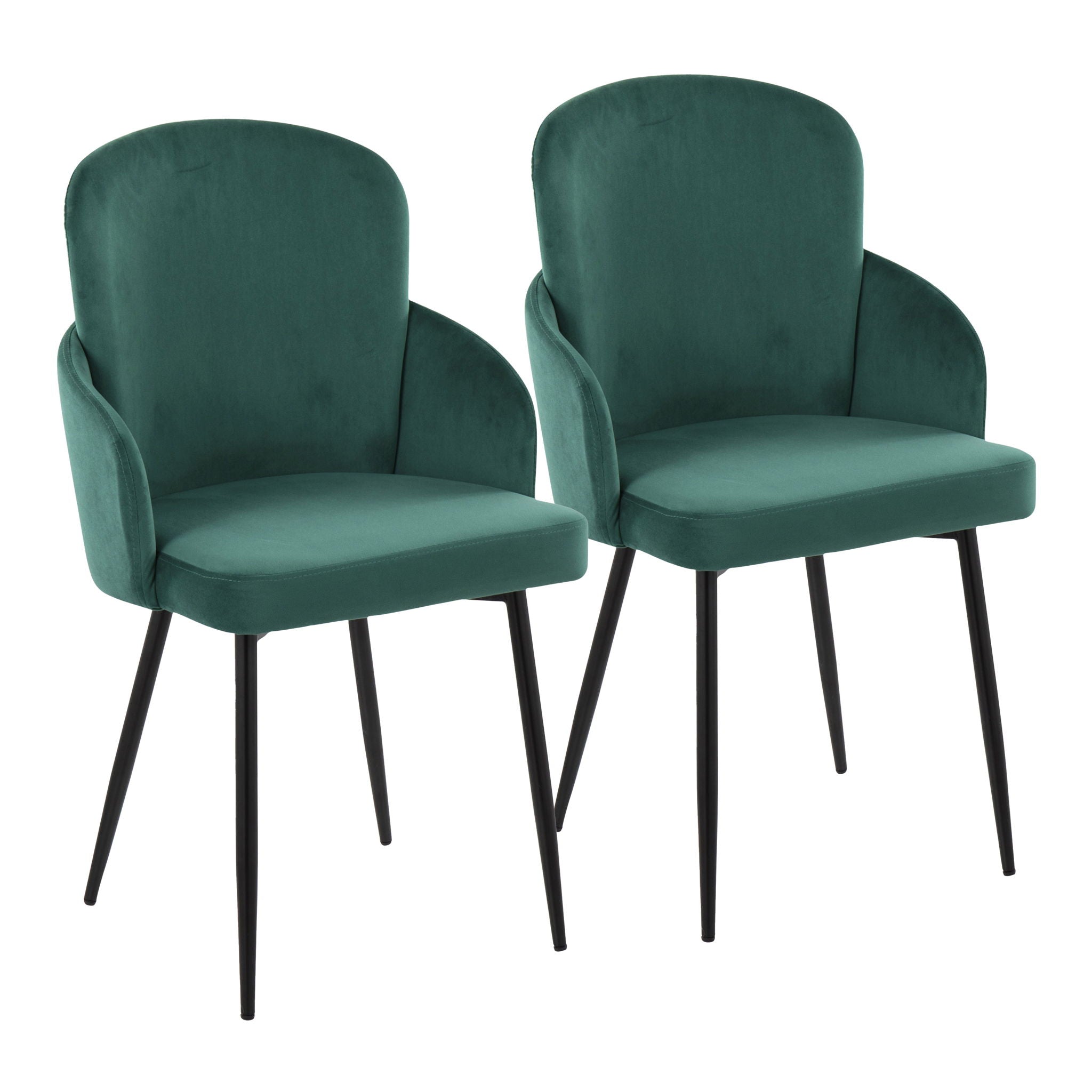 Dahlia - Contemporary Elegant Design Dining Chair (Set of 2) - Best Buy Furniture