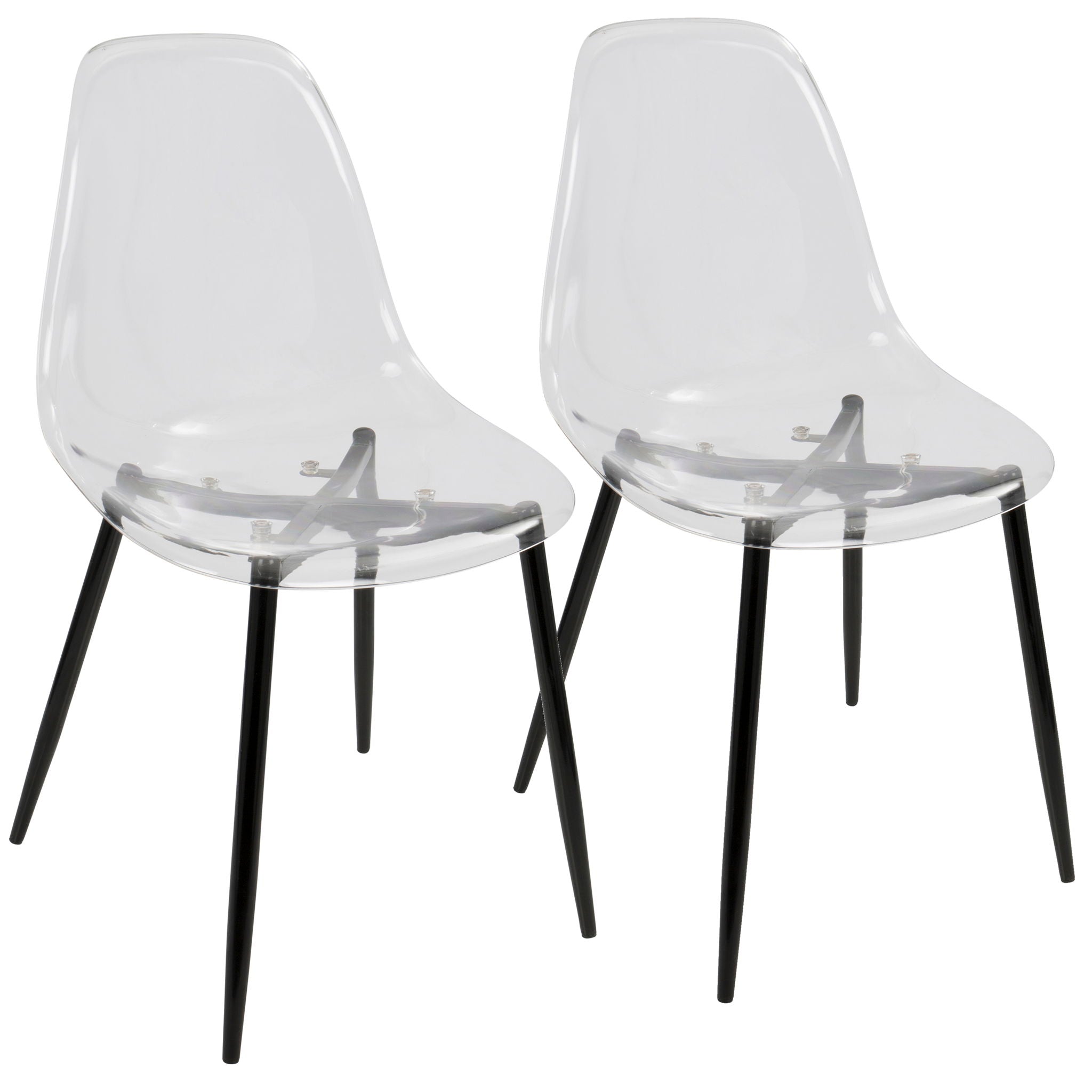Clara - Mid-Century Modern Dining Chair (Set of 2) - Best Buy Furniture