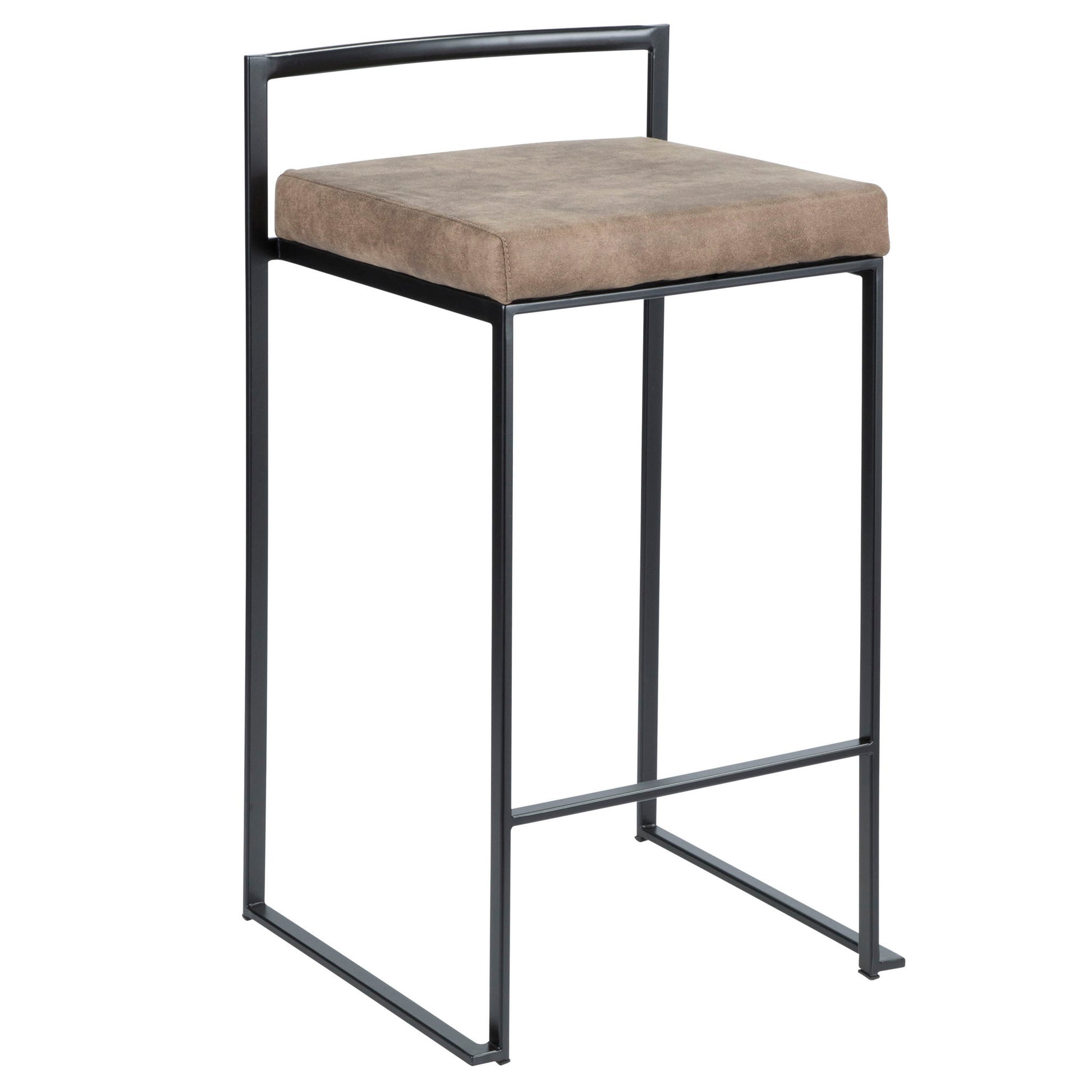 Fuji - Contemporary Style Stackable Counter Stool - Best Buy Furniture