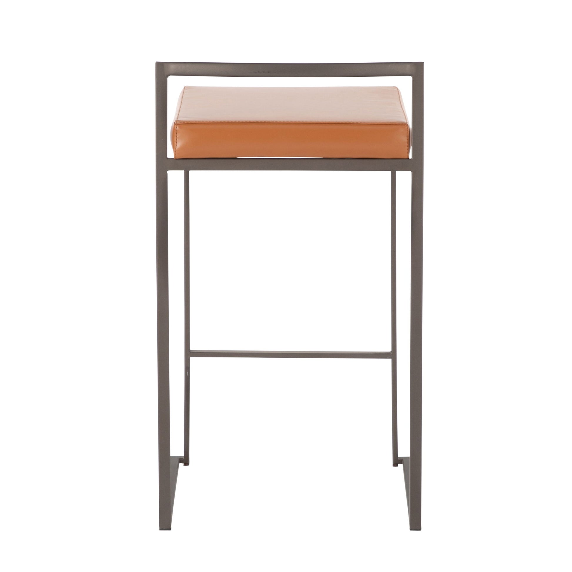 Fuji - Industrial Stackable Counter Stool Elegant Design - Best Buy Furniture