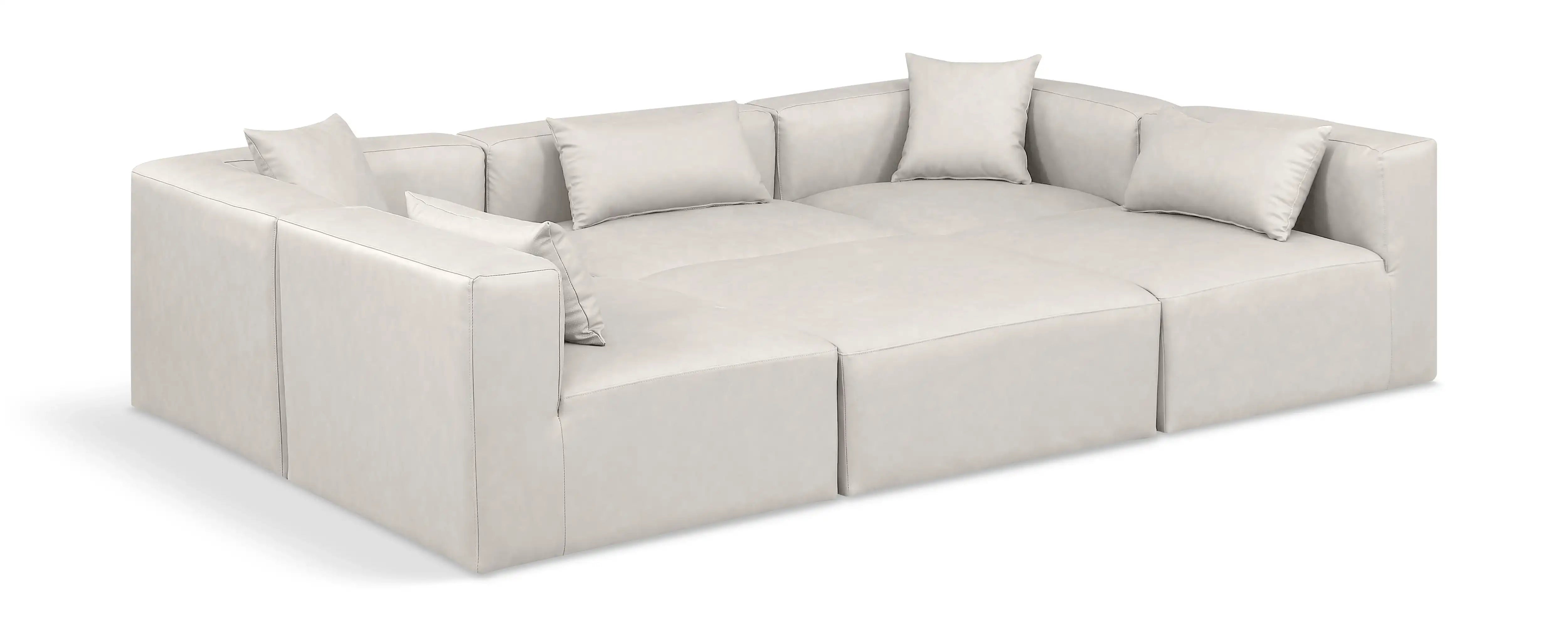 Cube - 6 Piece Modular Sectional - Best Buy Furniture