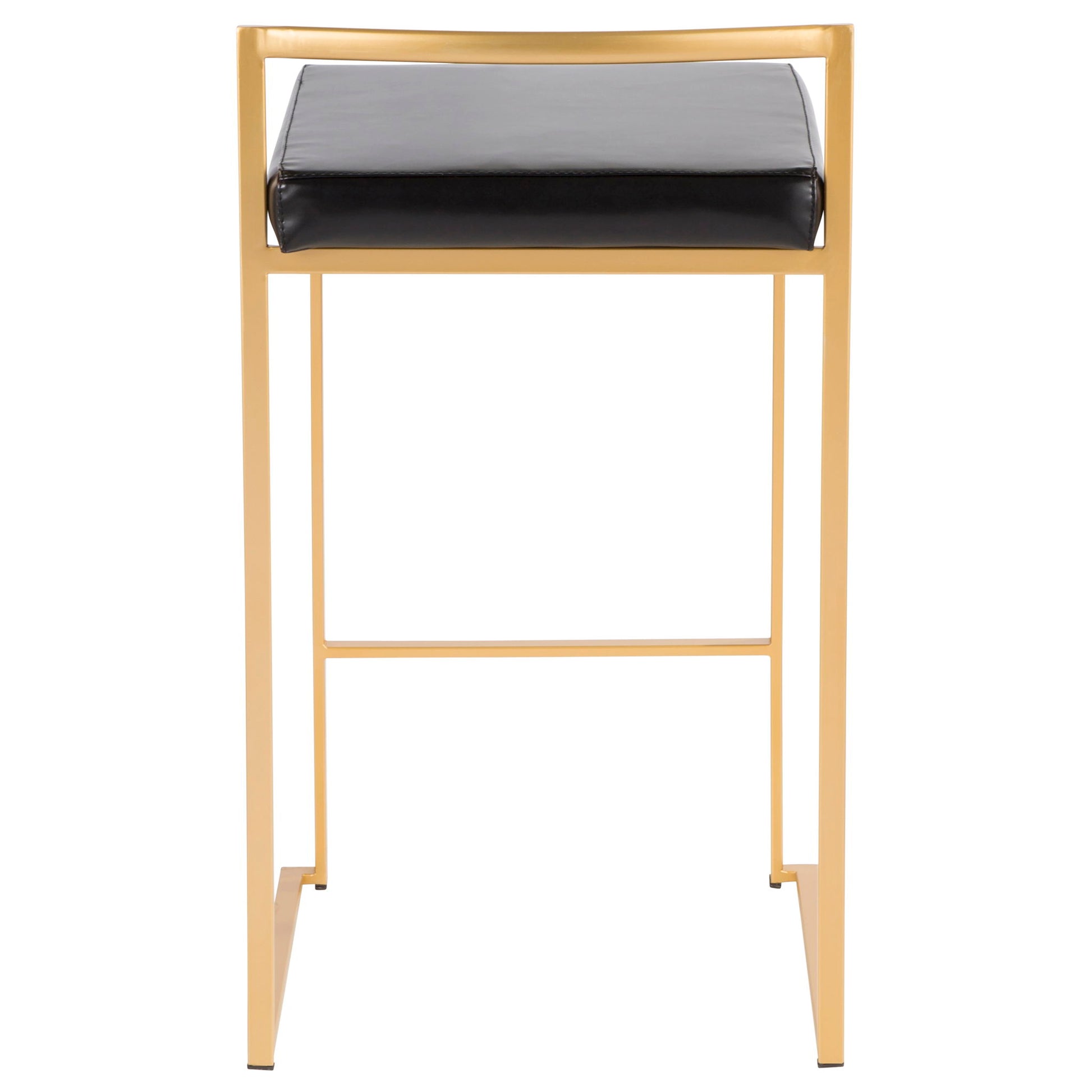 Fuji - Contemporary / Glam Design Counter Stool (Set of 2) - Best Buy Furniture