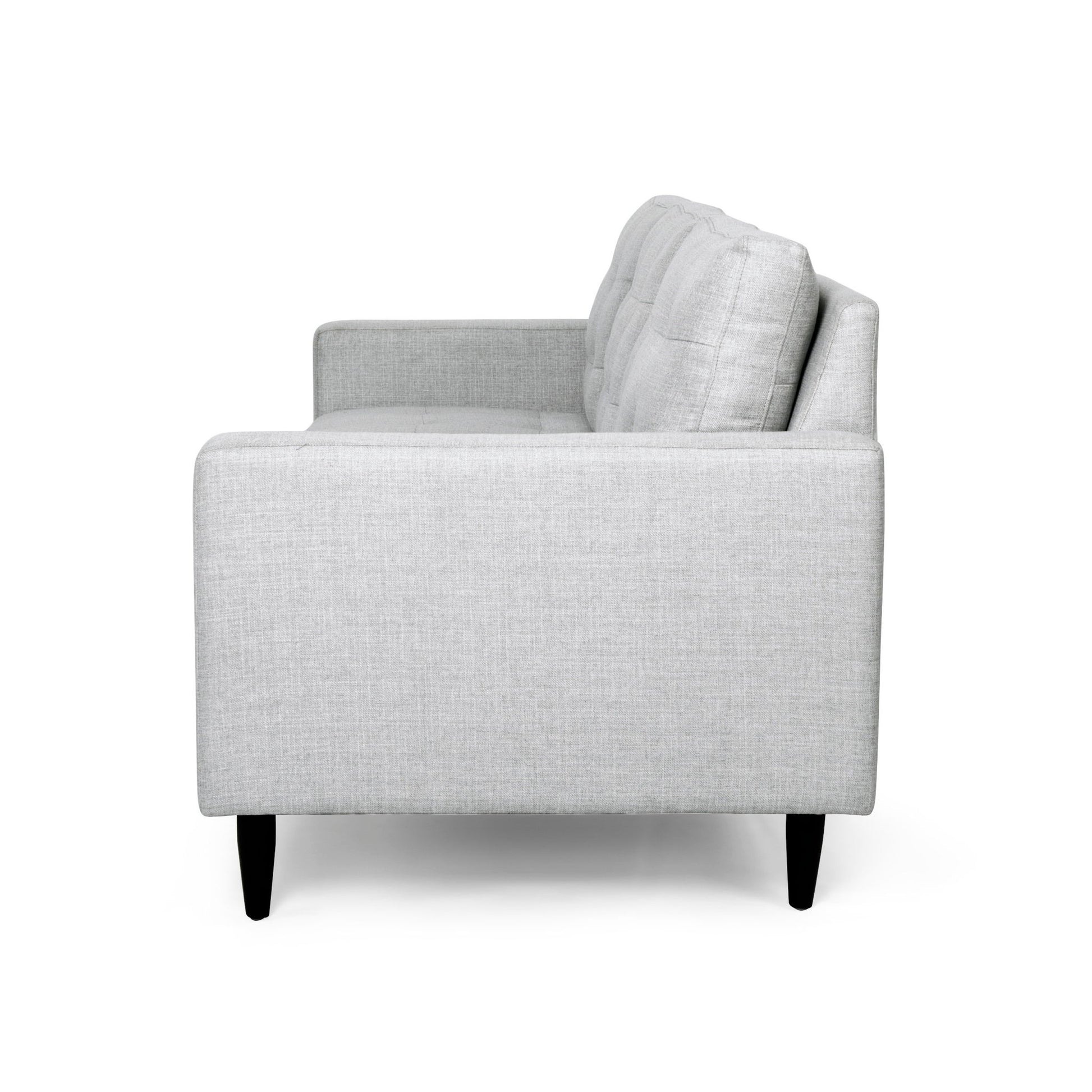 Jenny - Contemporary Tufted Fabric 3 Seater Sofa - Best Buy Furniture