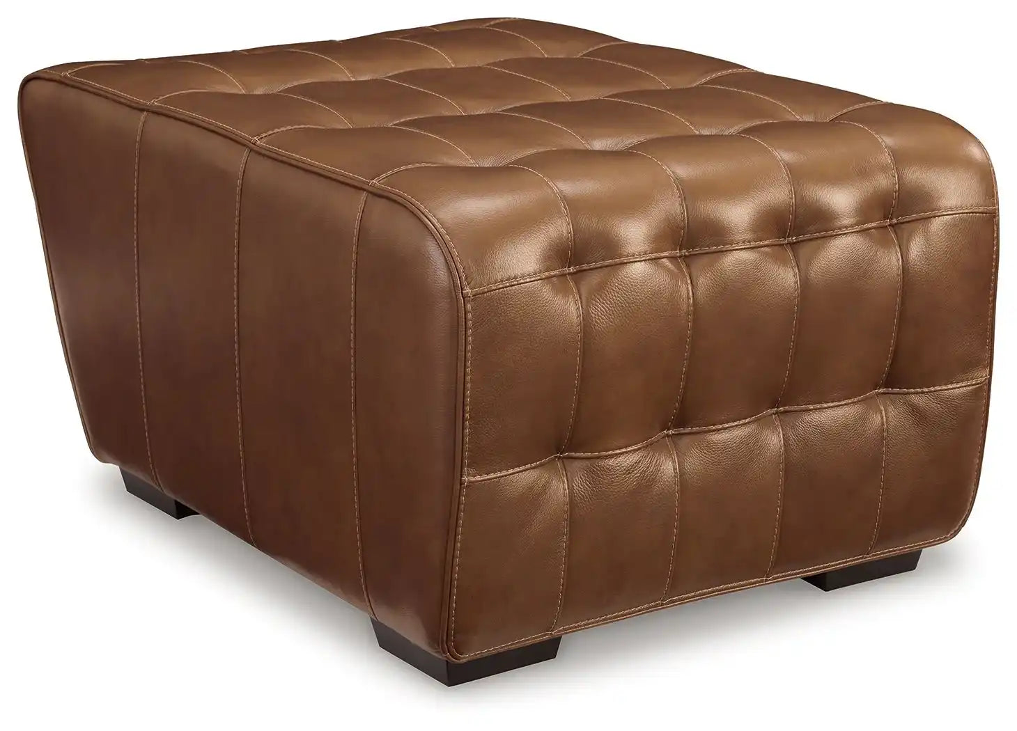 Temmpton - Oversized Accent Ottoman - Chocolate - Best Buy Furniture