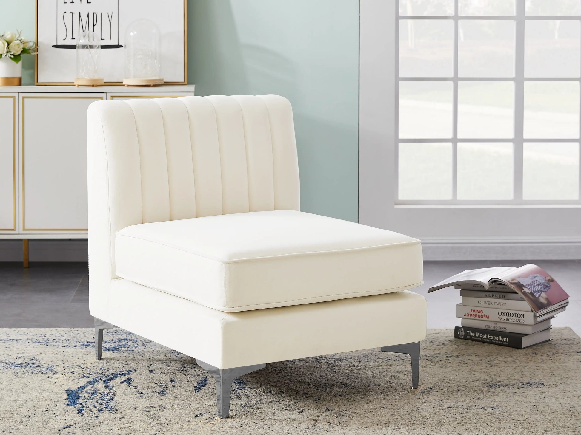 Alina - Armless Chair - Best Buy Furniture