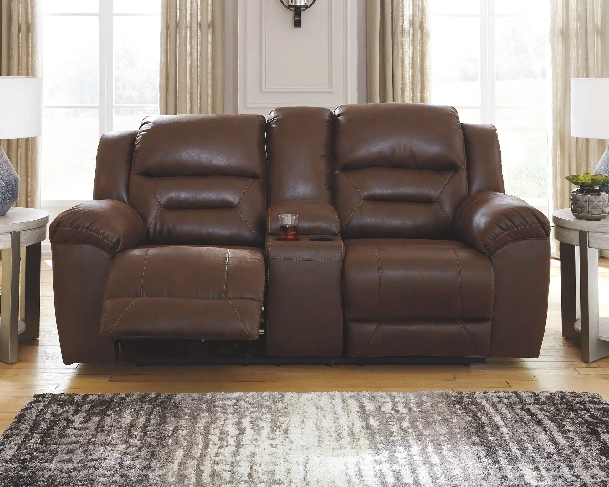 Stoneland - Reclining Living Room Set - Best Buy Furniture