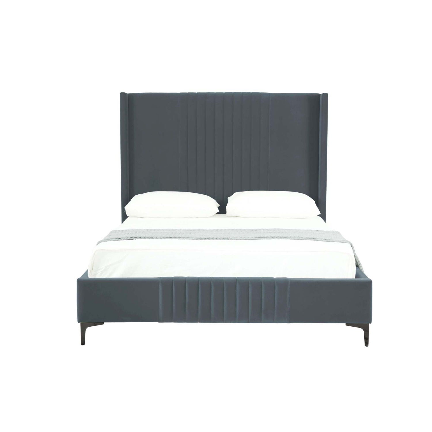 Promenade - Bed With Upholstered Headboard And Slats