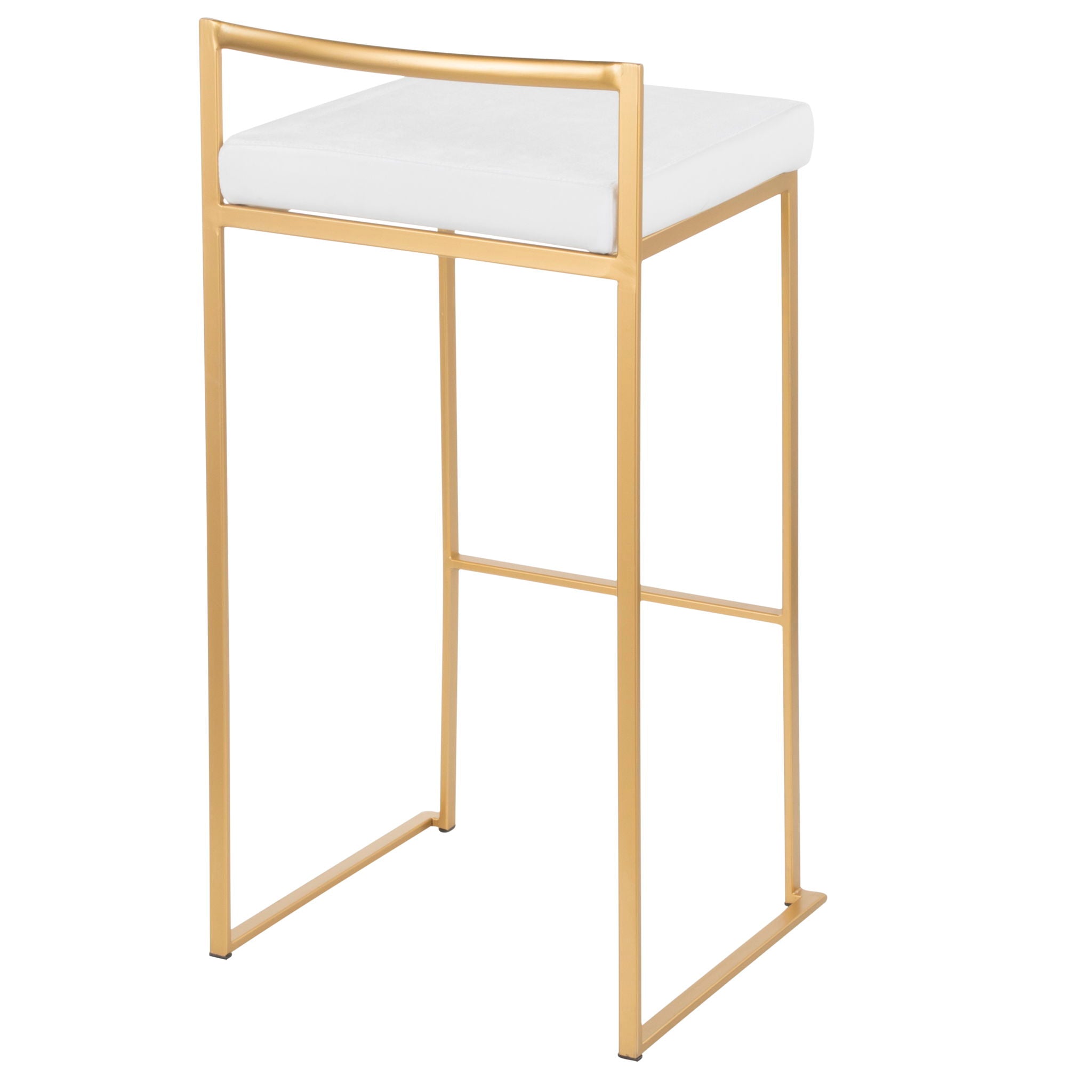 Fuji - Contemporary / Glam & Quality Construction Barstool - Best Buy Furniture