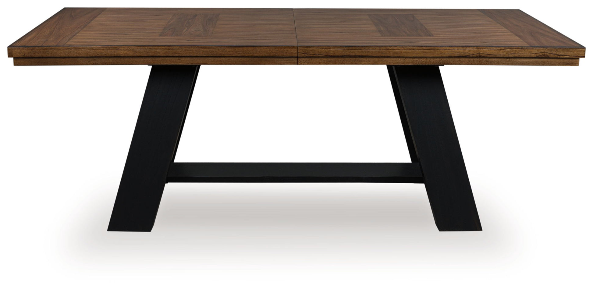 Greddinton - Dining Extension Table - Brown / Black - Best Buy Furniture
