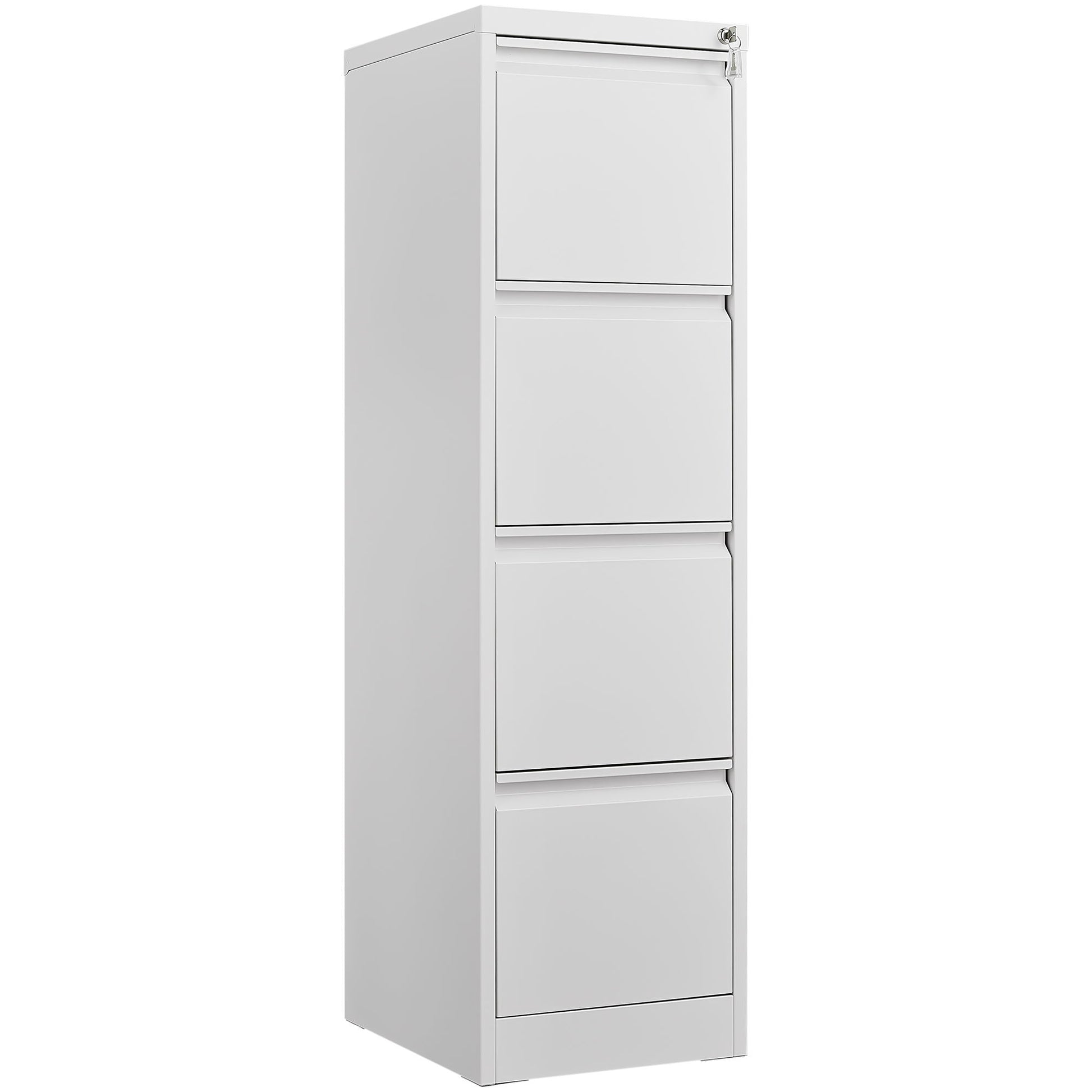 Durable Metal 3 Drawer File Cabinet With Lock For Office Storage - Best Buy Furniture