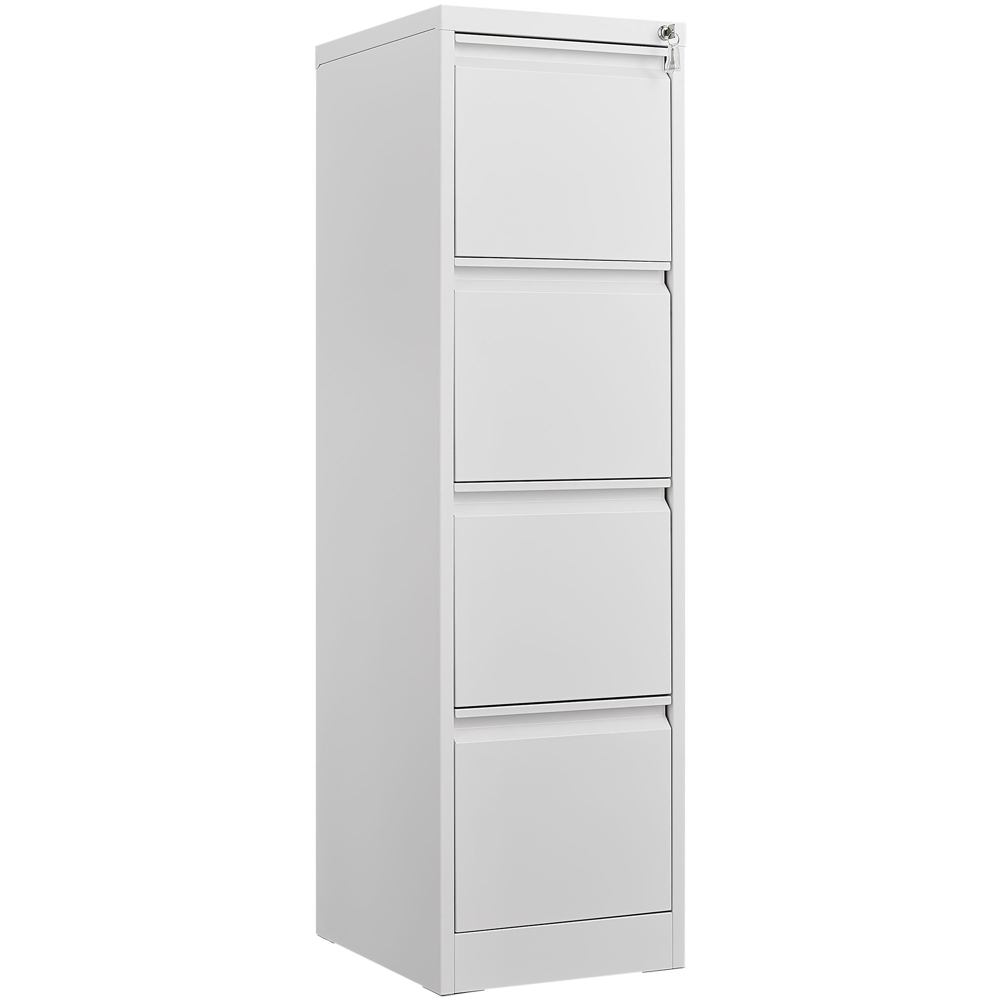 Durable Metal 3 Drawer File Cabinet With Lock For Office Storage - Best Buy Furniture