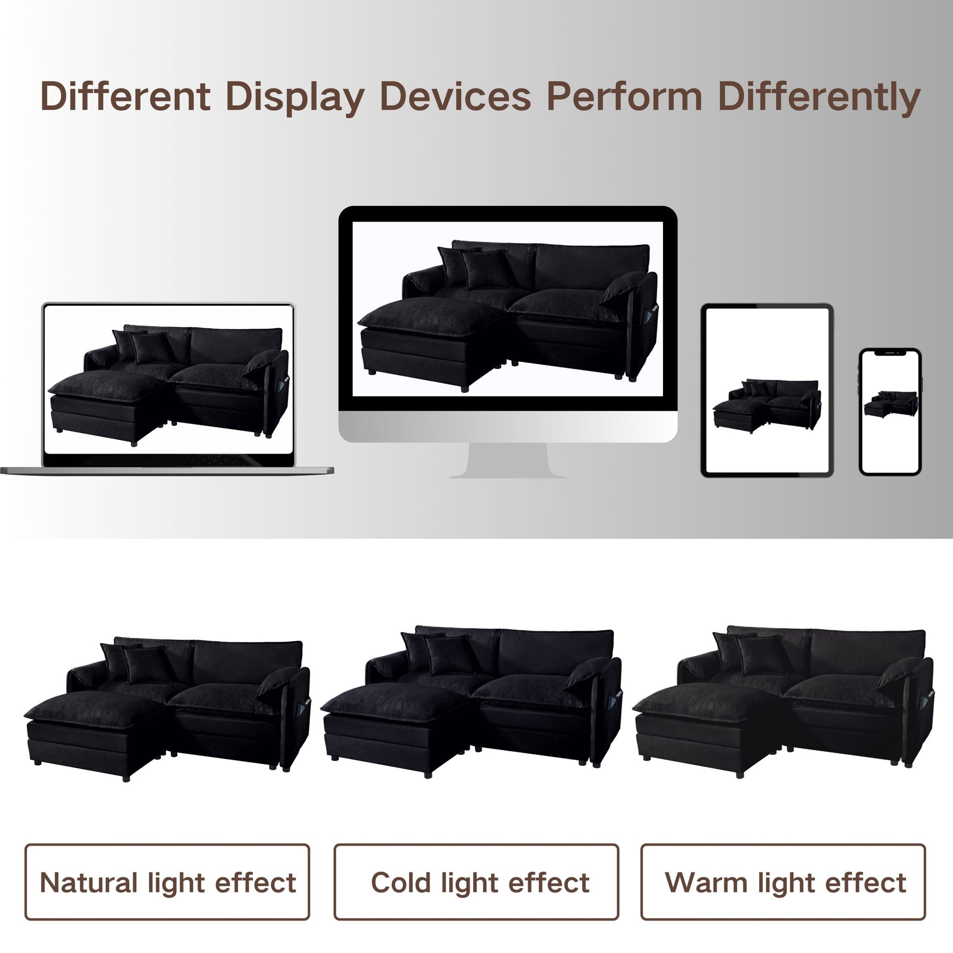 Modern Upholstered Chenille Loveseat And Armchair Set With Pillows - Best Buy Furniture