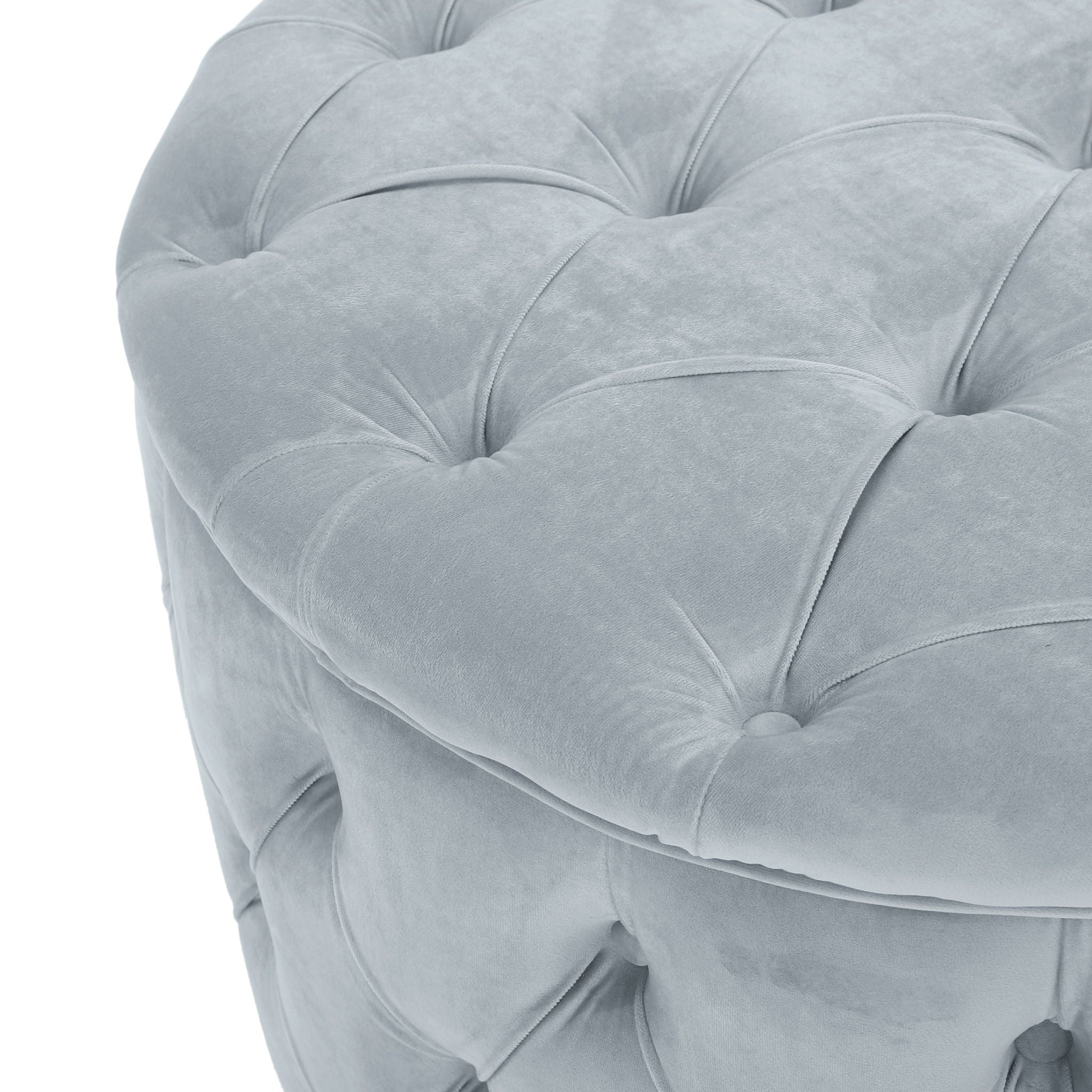 Modern Glam Ottoman Velvet - Best Buy Furniture