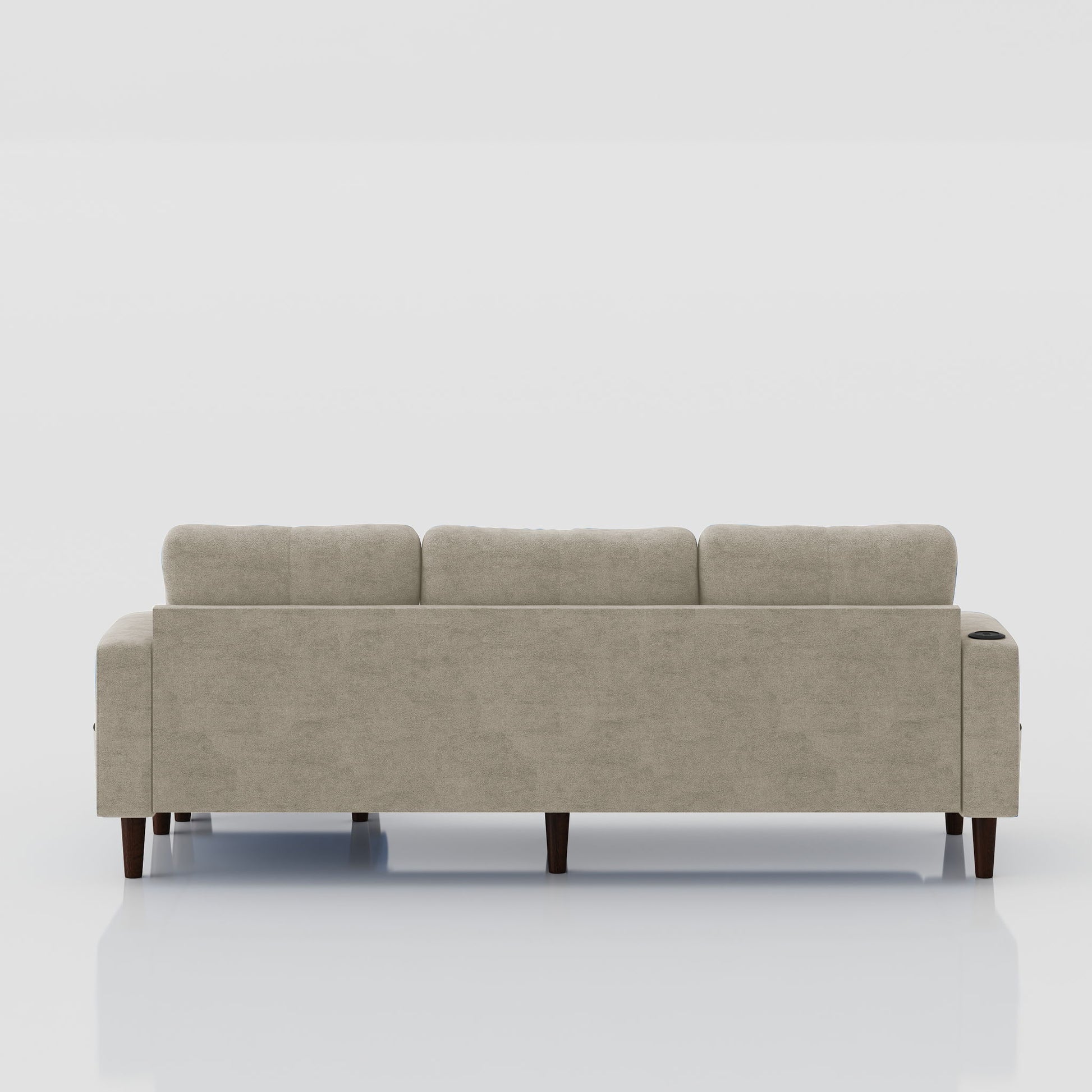 3 Seater Convertible Combination L Shaped Sofa With Footstools With Storage - Best Buy Furniture
