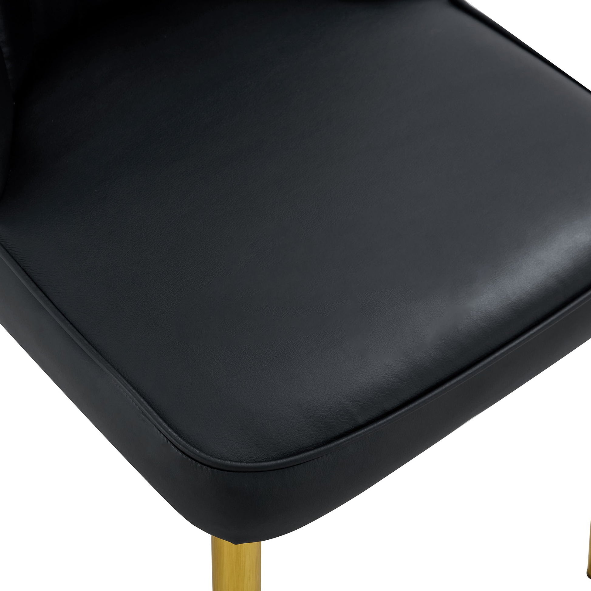 Modern Dining Chairs With Metal Legs And Simple Line Design On Backrest - Best Buy Furniture