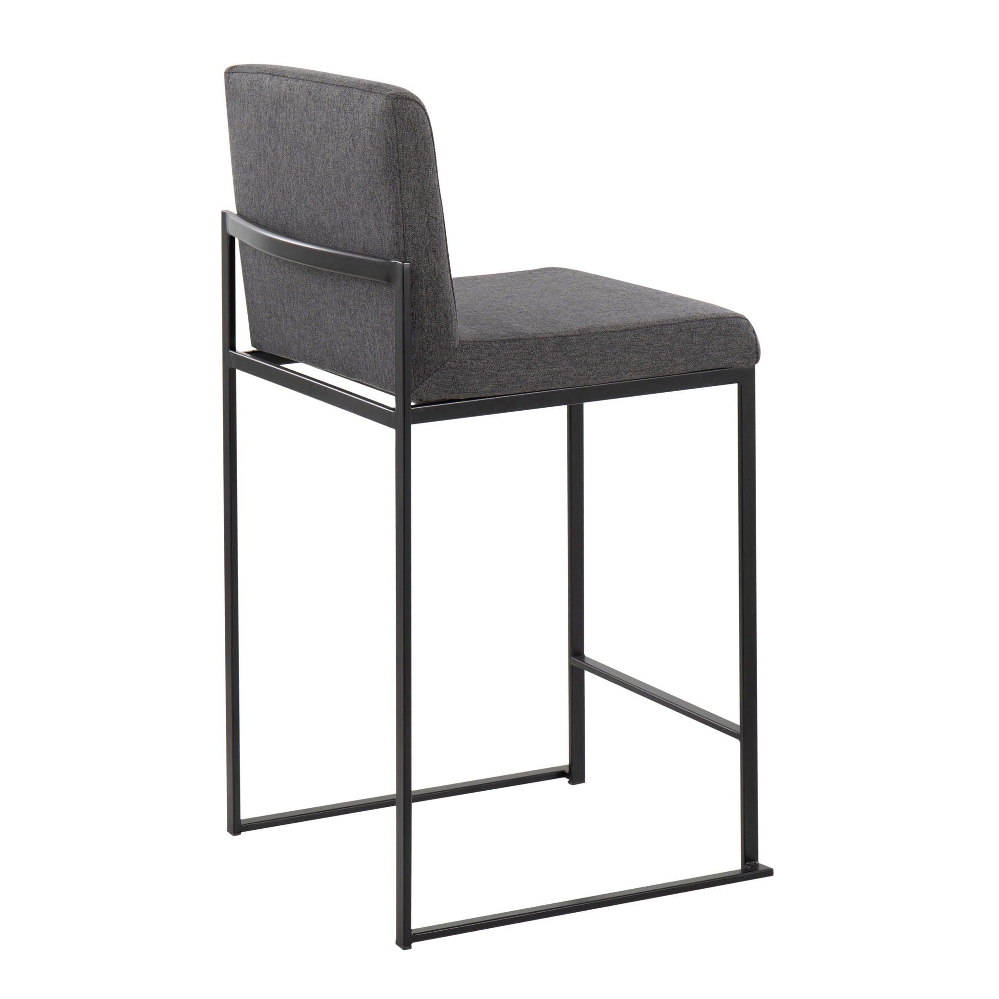 Fuji - Contemporary Modern Elegance, High Back Counter Stool - Best Buy Furniture