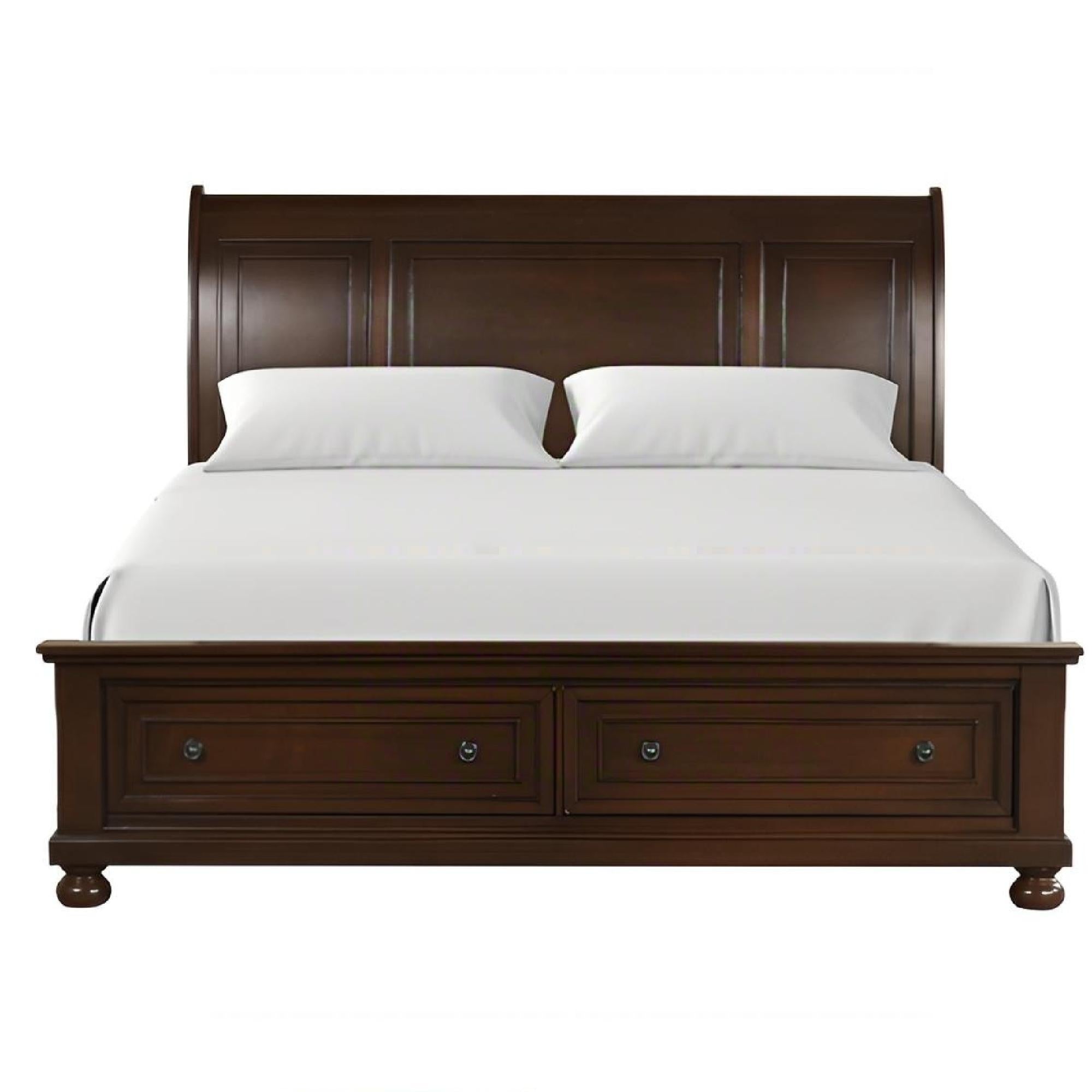Meade - Sleigh Bed - Best Buy Furniture