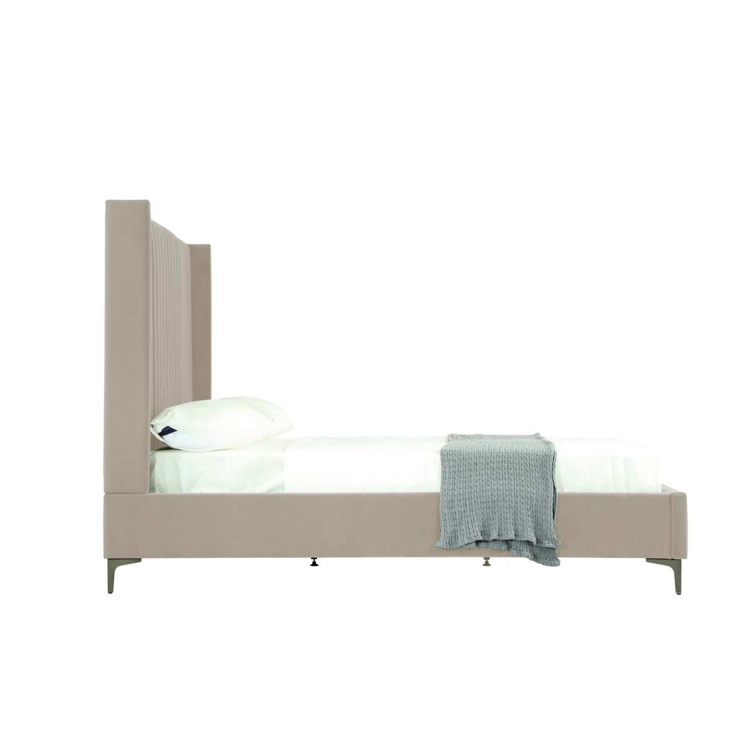Promenade - Bed With Upholstered Headboard And Slats