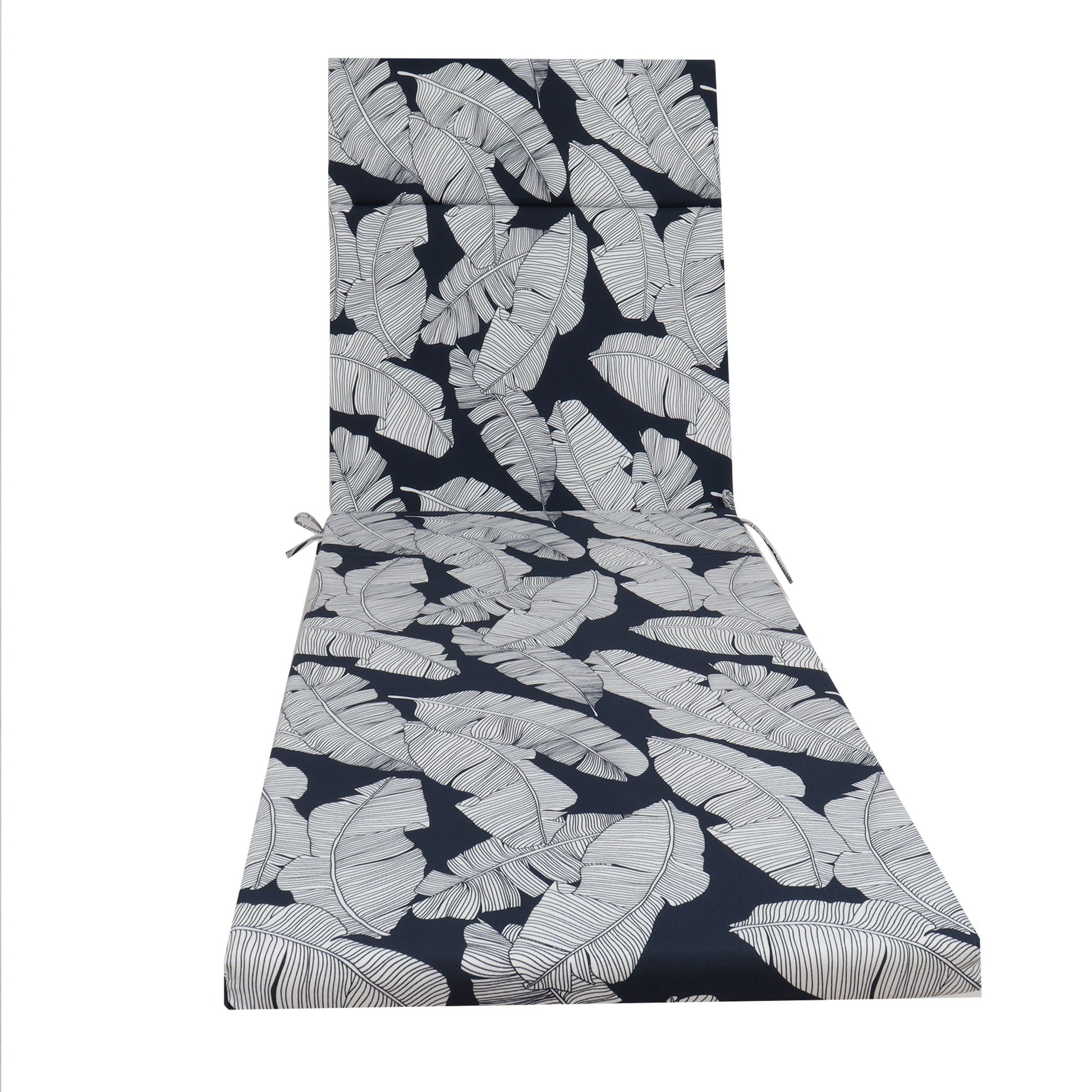 2 Piece Chaise Lounge Chair Cushion Set With Ties - Best Buy Furniture