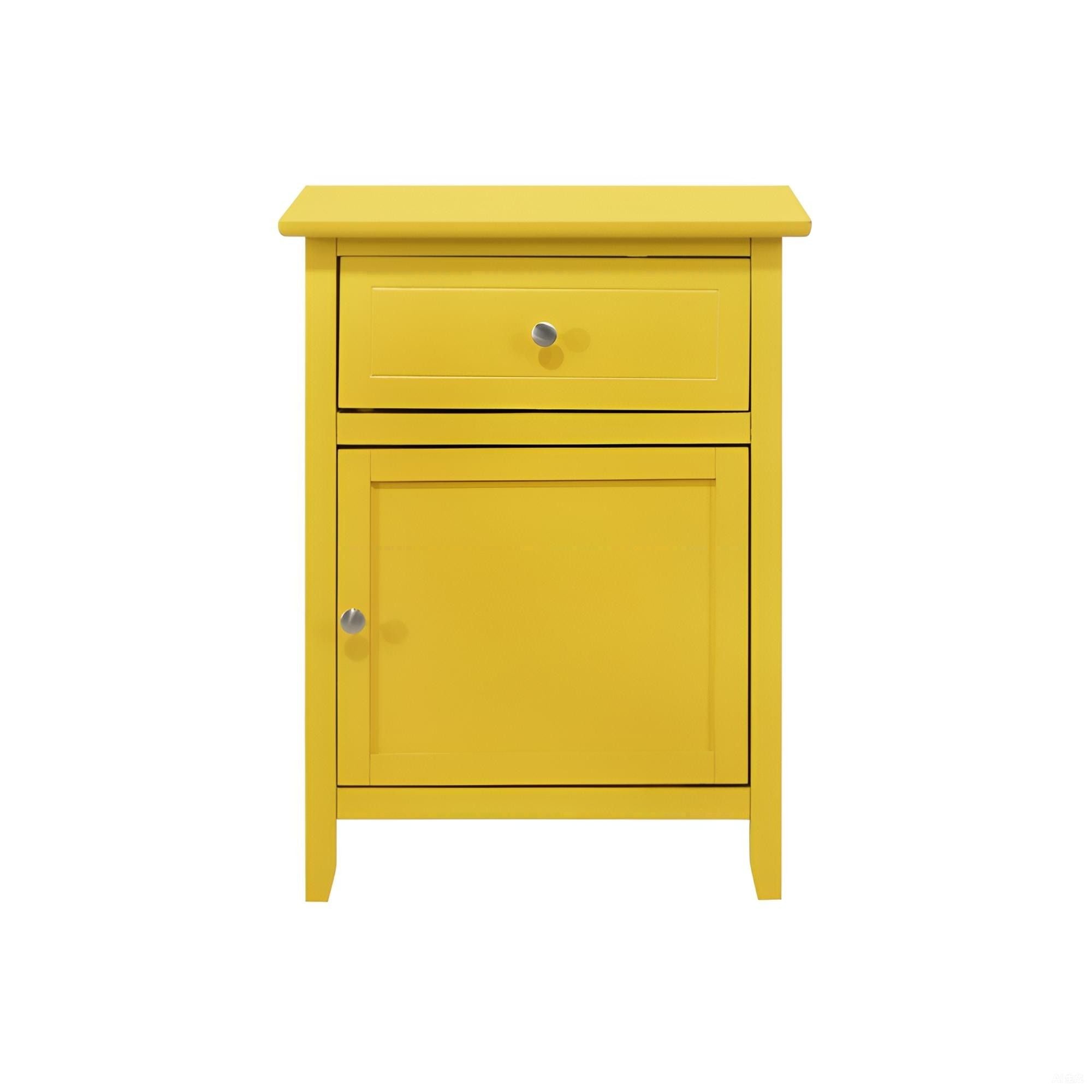 Izzy - 1 Drawer /1 Door Nightstand - Best Buy Furniture