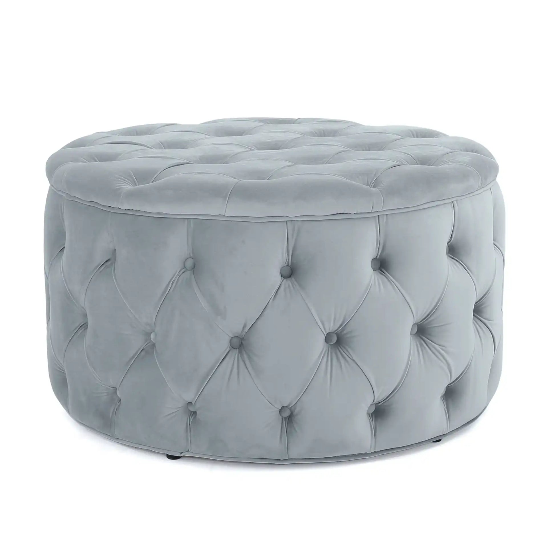 Modern Glam Ottoman Velvet - Best Buy Furniture