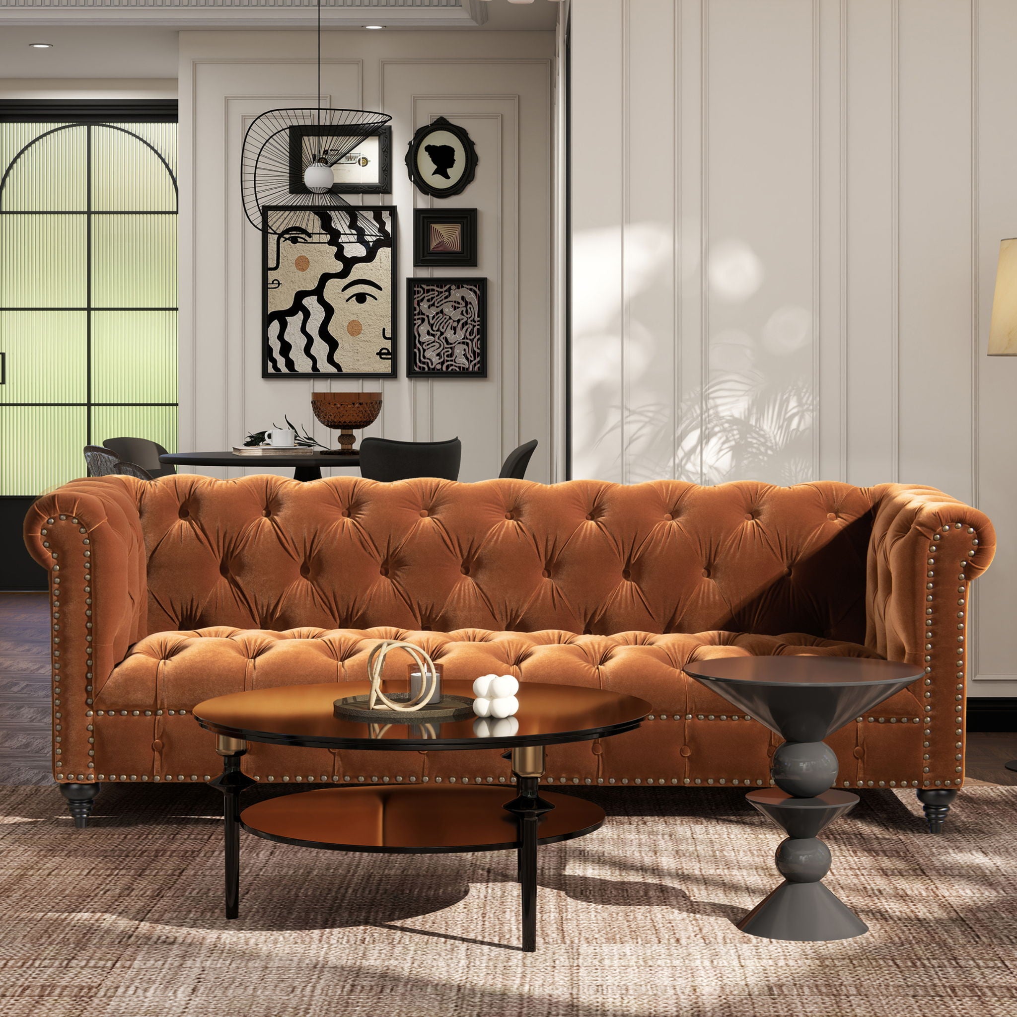 Alto - Tufted Chesterfield Sofa - Best Buy Furniture
