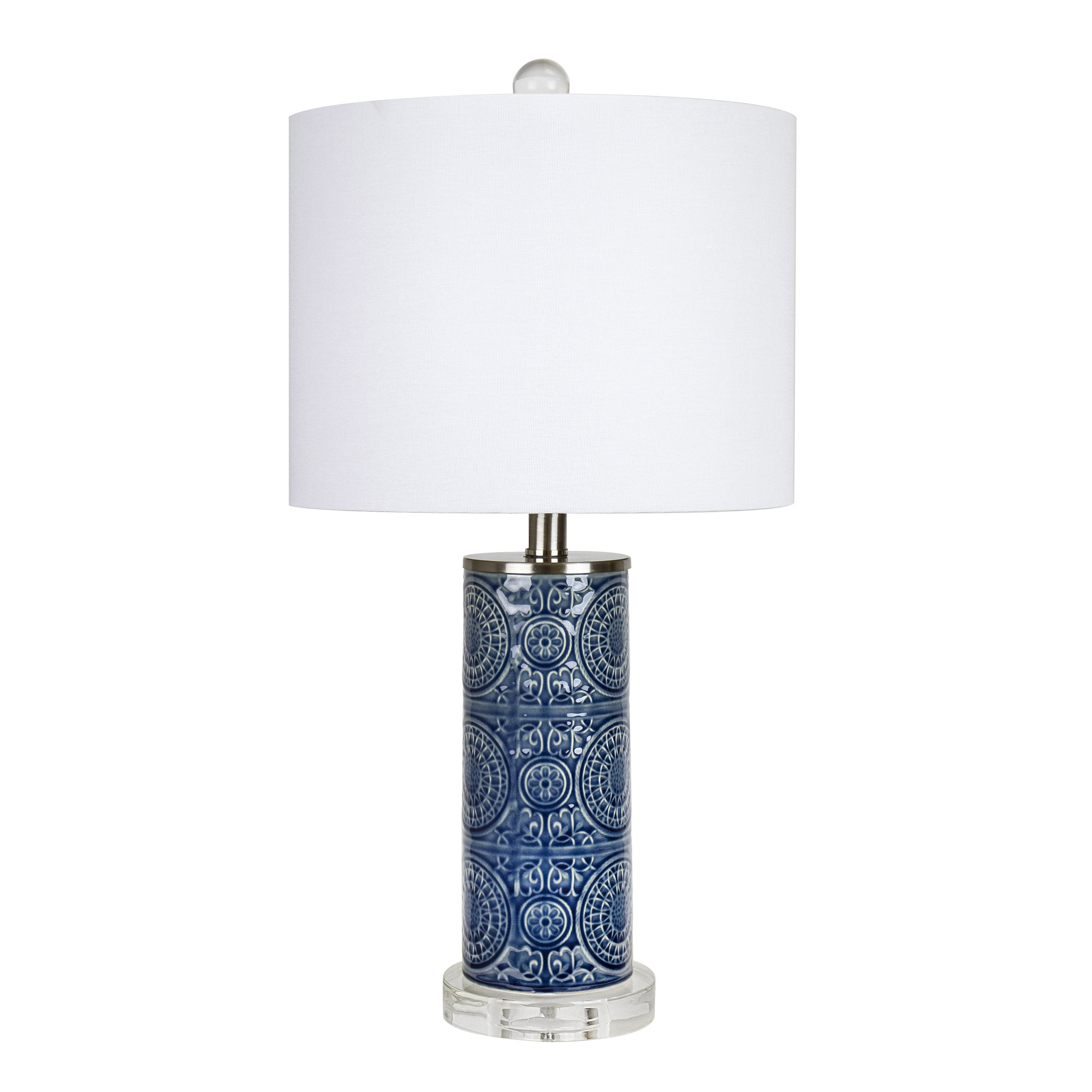 Spyro Ceramic Table Lamp with Crystal Base - Best Buy Furniture