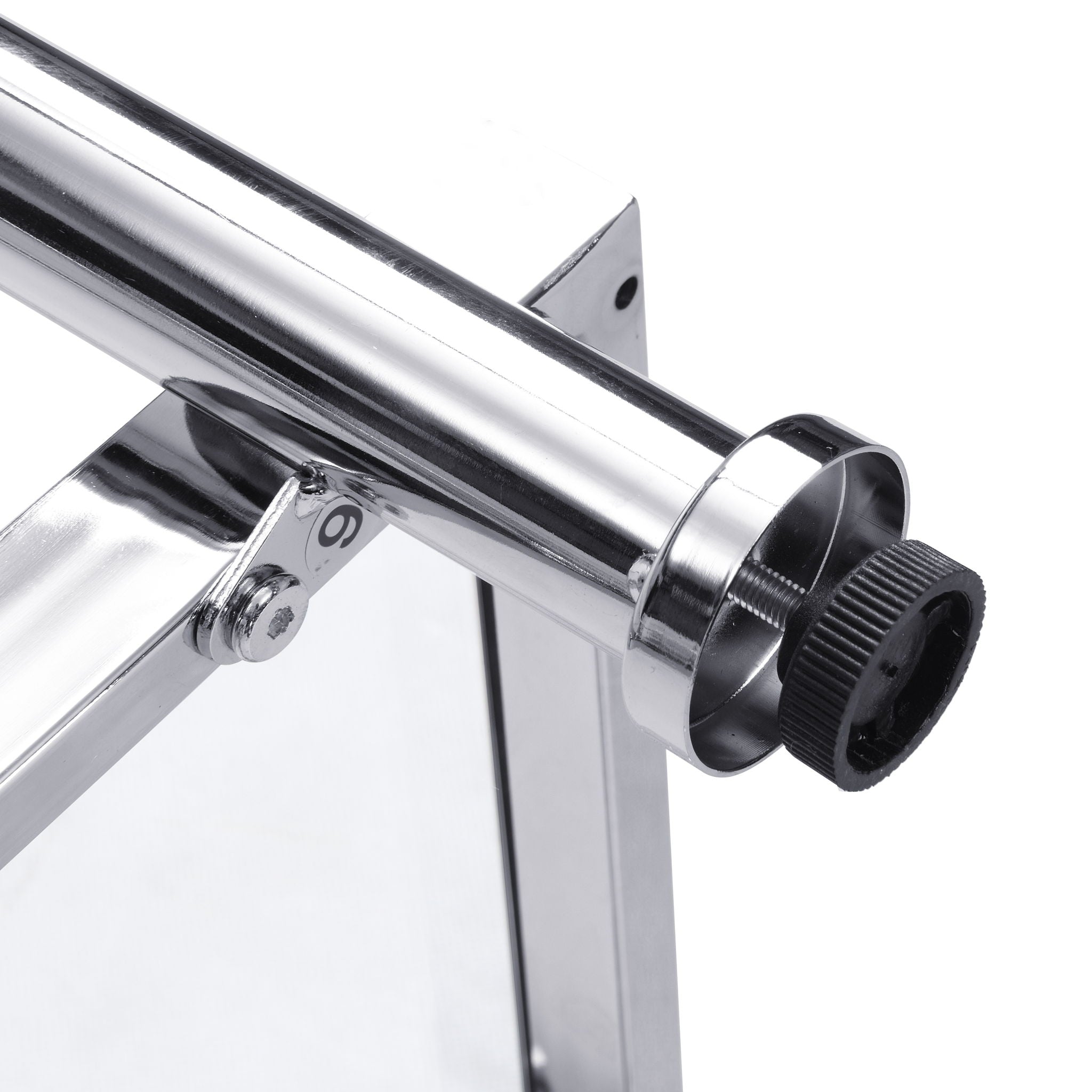 Chrome Glass Sofa Table, Acrylic Side Table, Console Table For Living Room & Bedroom - Chrome - Best Buy Furniture