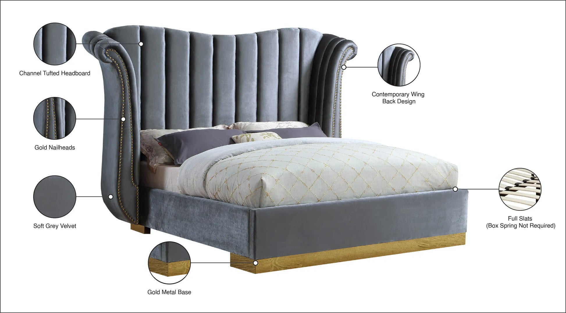 Flora - Bed - Best Buy Furniture
