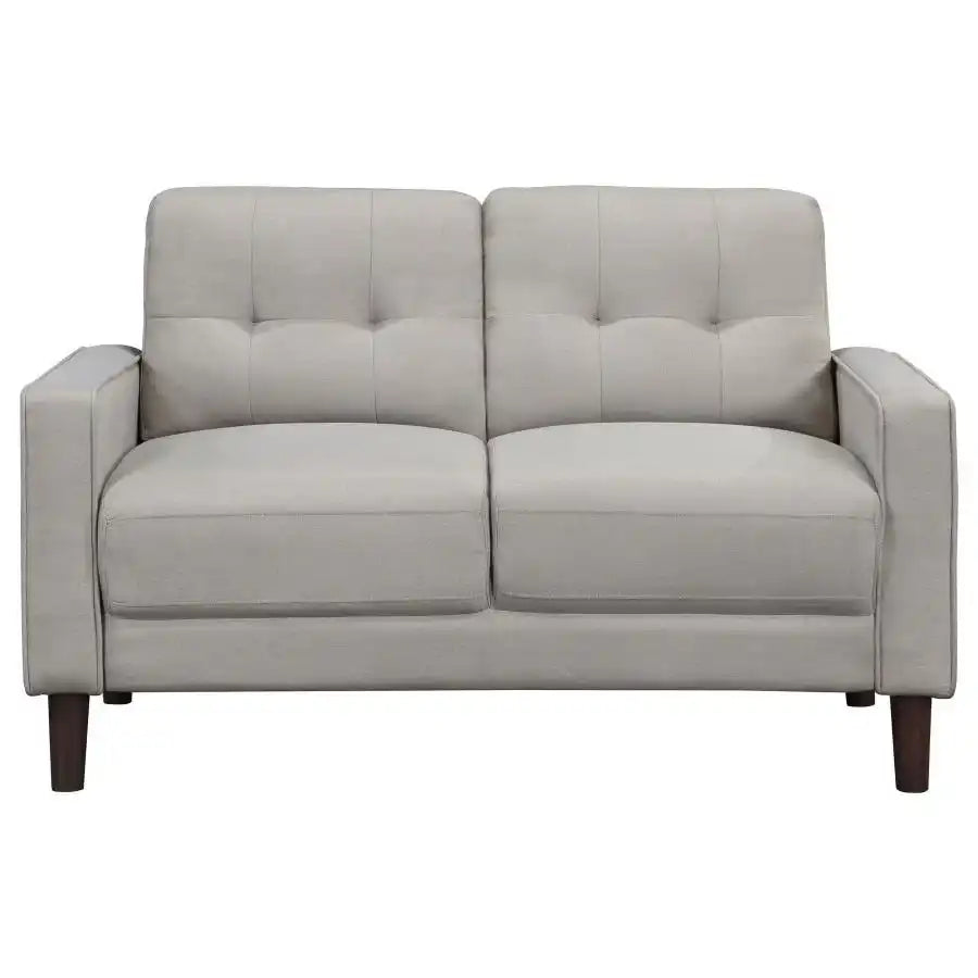 Bowen - Upholstered Track Arm Tufted Loveseat - Best Buy Furniture